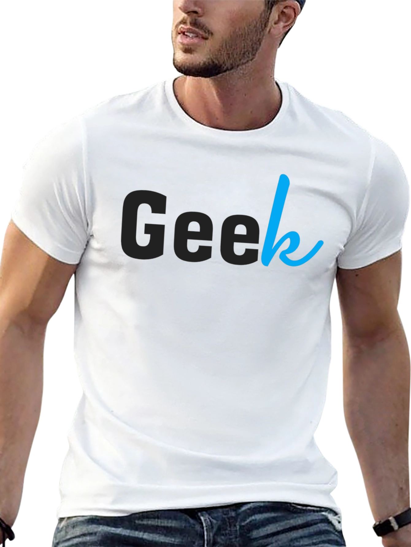 Geek Style Black T-Shirt