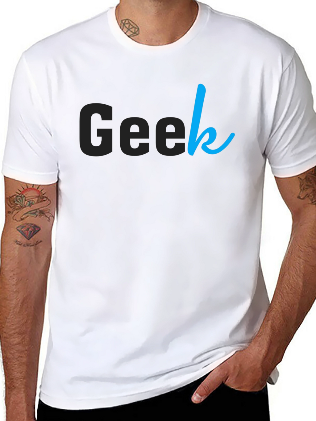 Geek Style Black T-Shirt