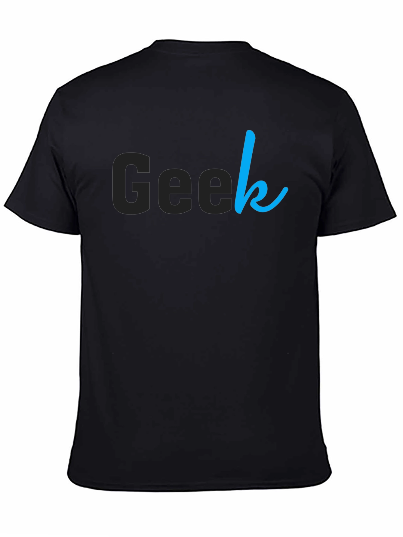 Geek Style Black T-Shirt