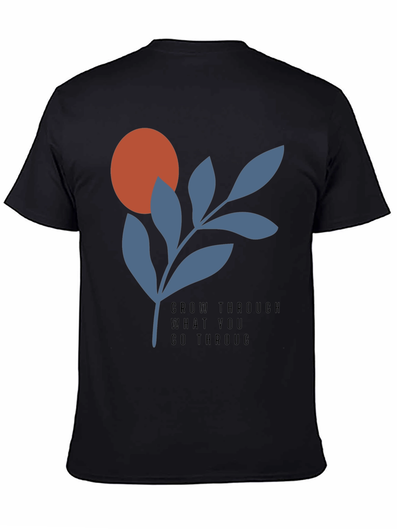 Grow Through T-Shirt - Modern Graphic Tee