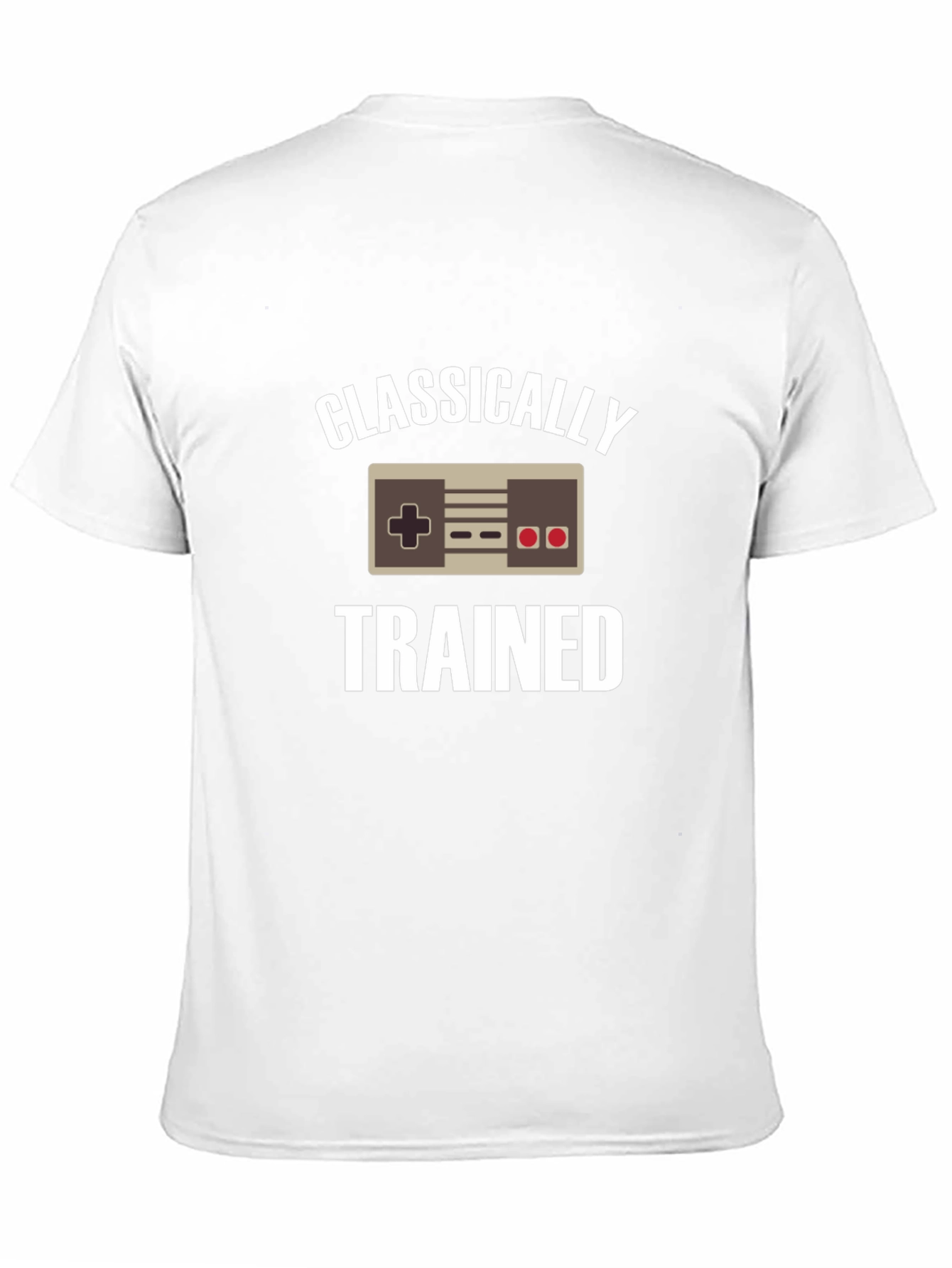 Classically Trained Gamer Black T-Shirt