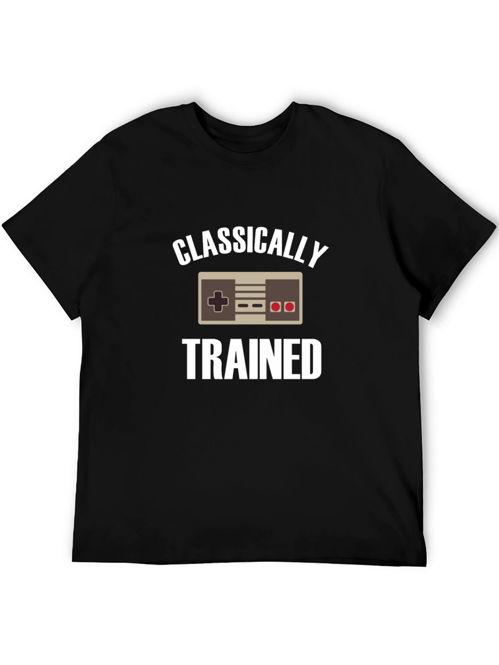 Classically Trained Gamer Black T-Shirt