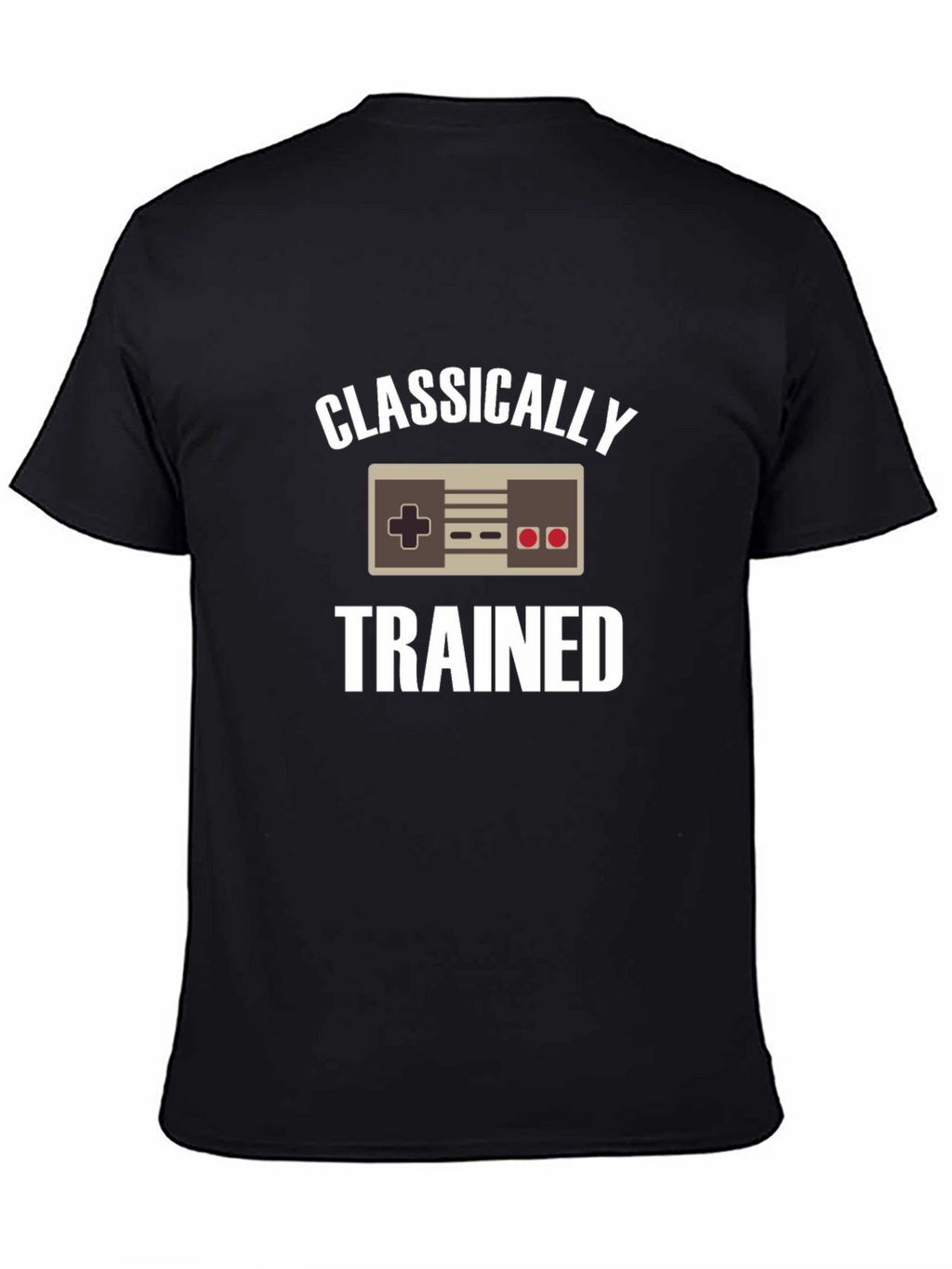 Classically Trained Gamer Black T-Shirt
