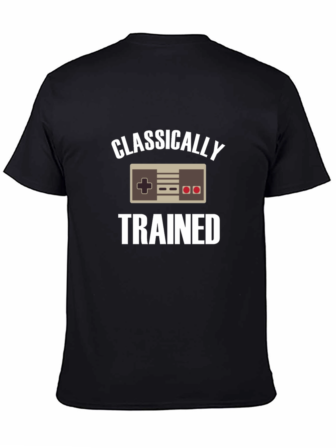 Classically Trained Gamer Black T-Shirt