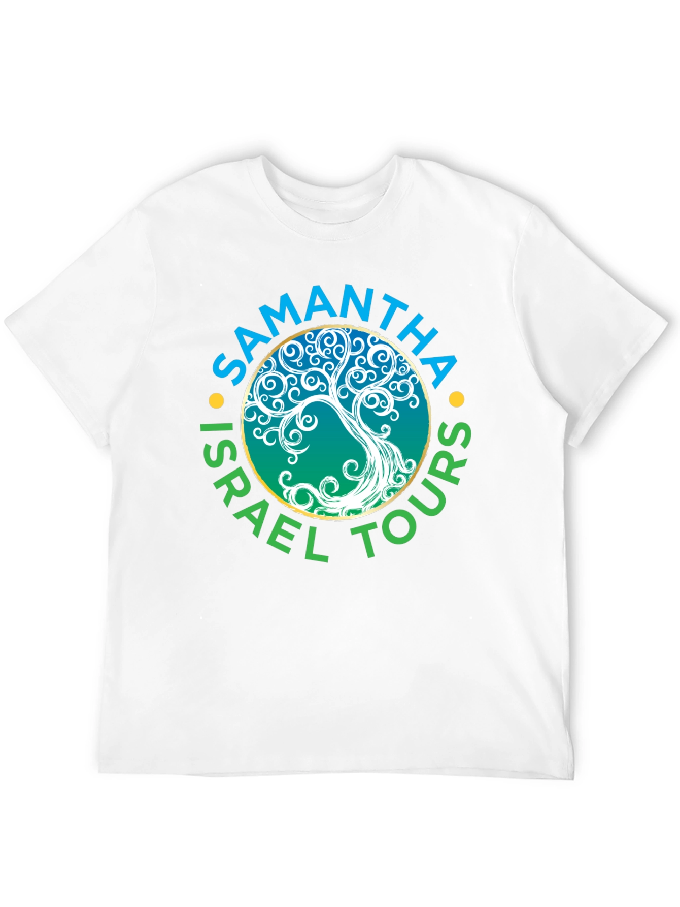 Samantha Israel Tours Black T-Shirt