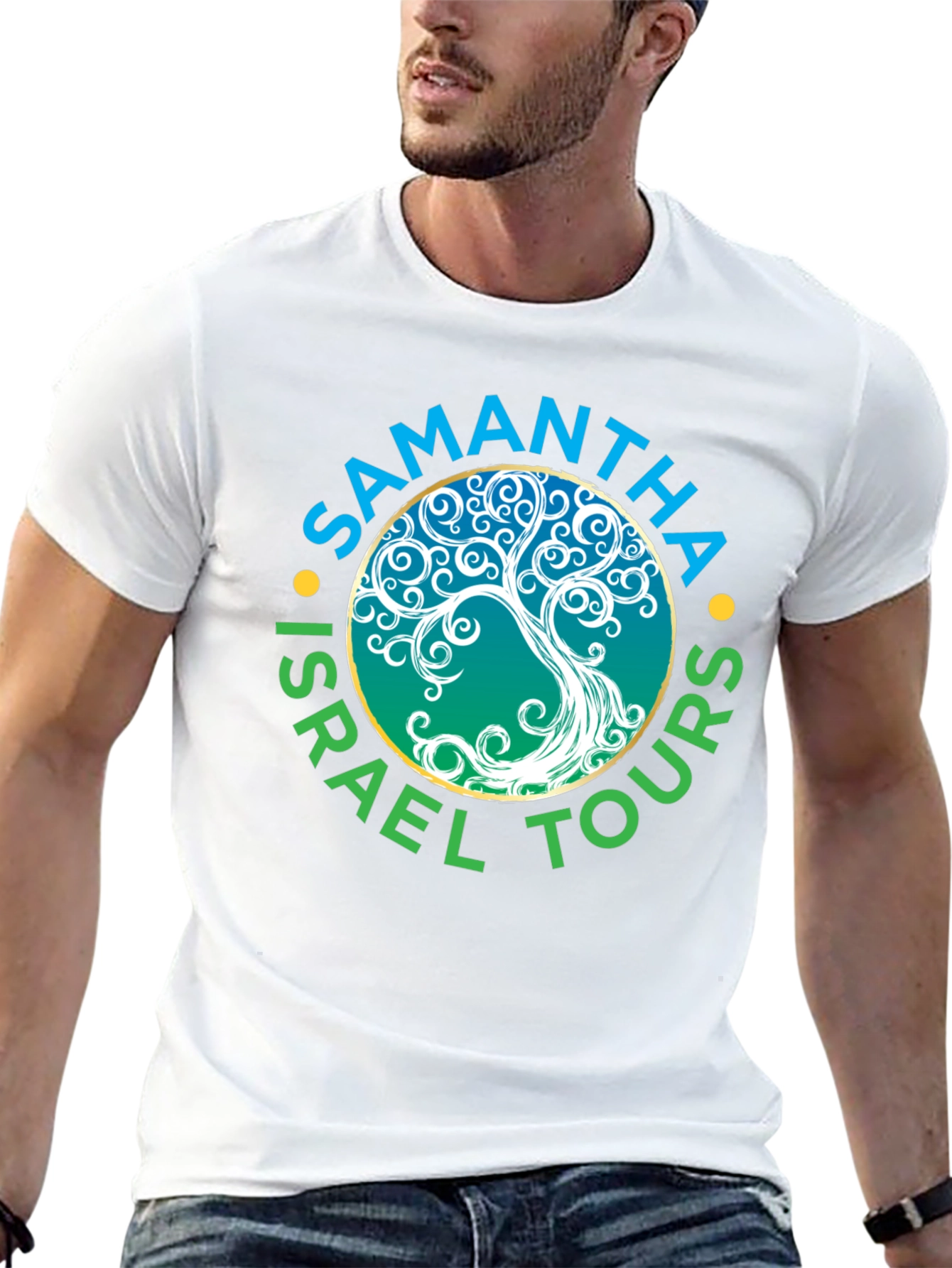Samantha Israel Tours Black T-Shirt
