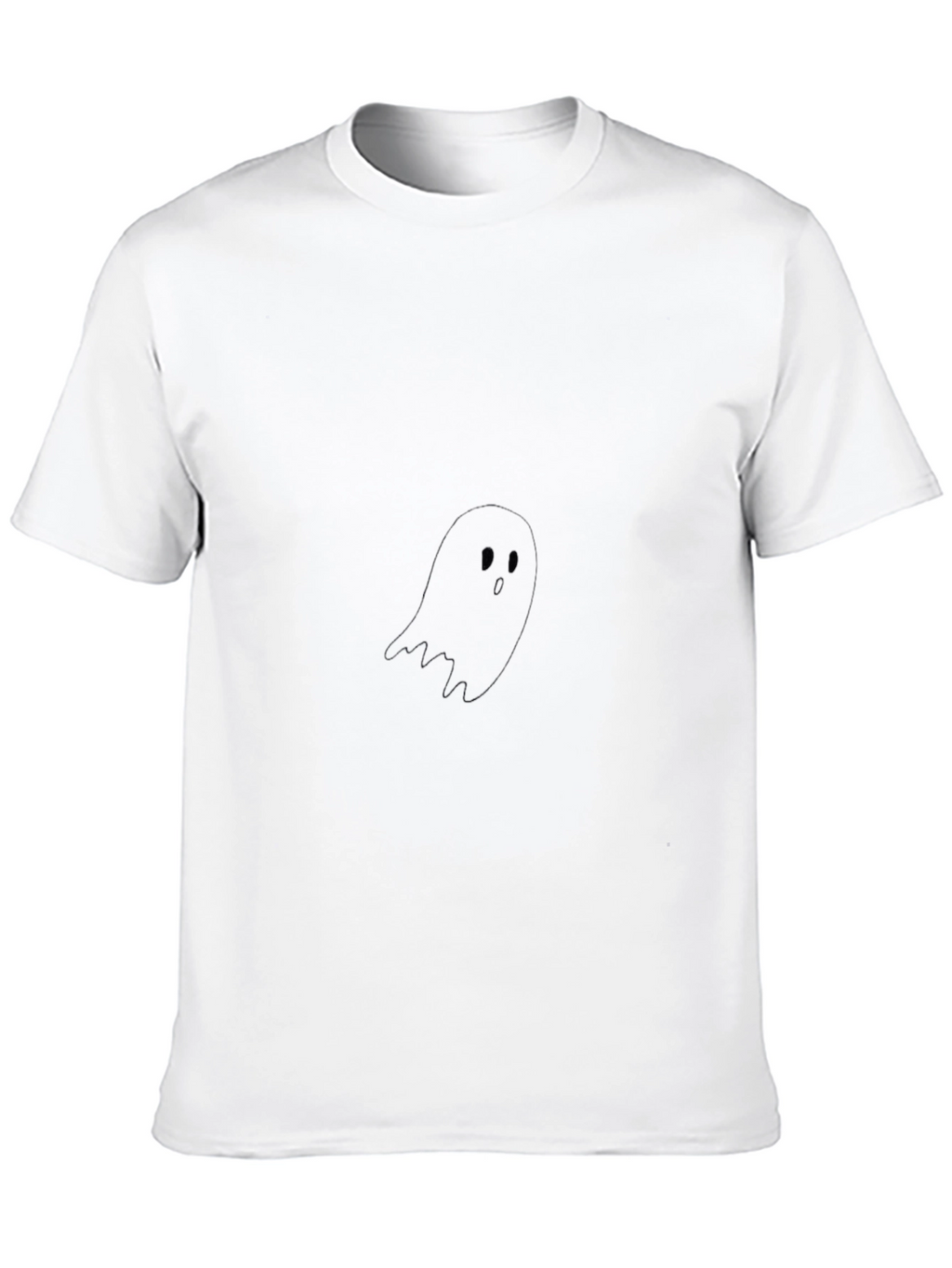 Ghost Graphic Black T-Shirt