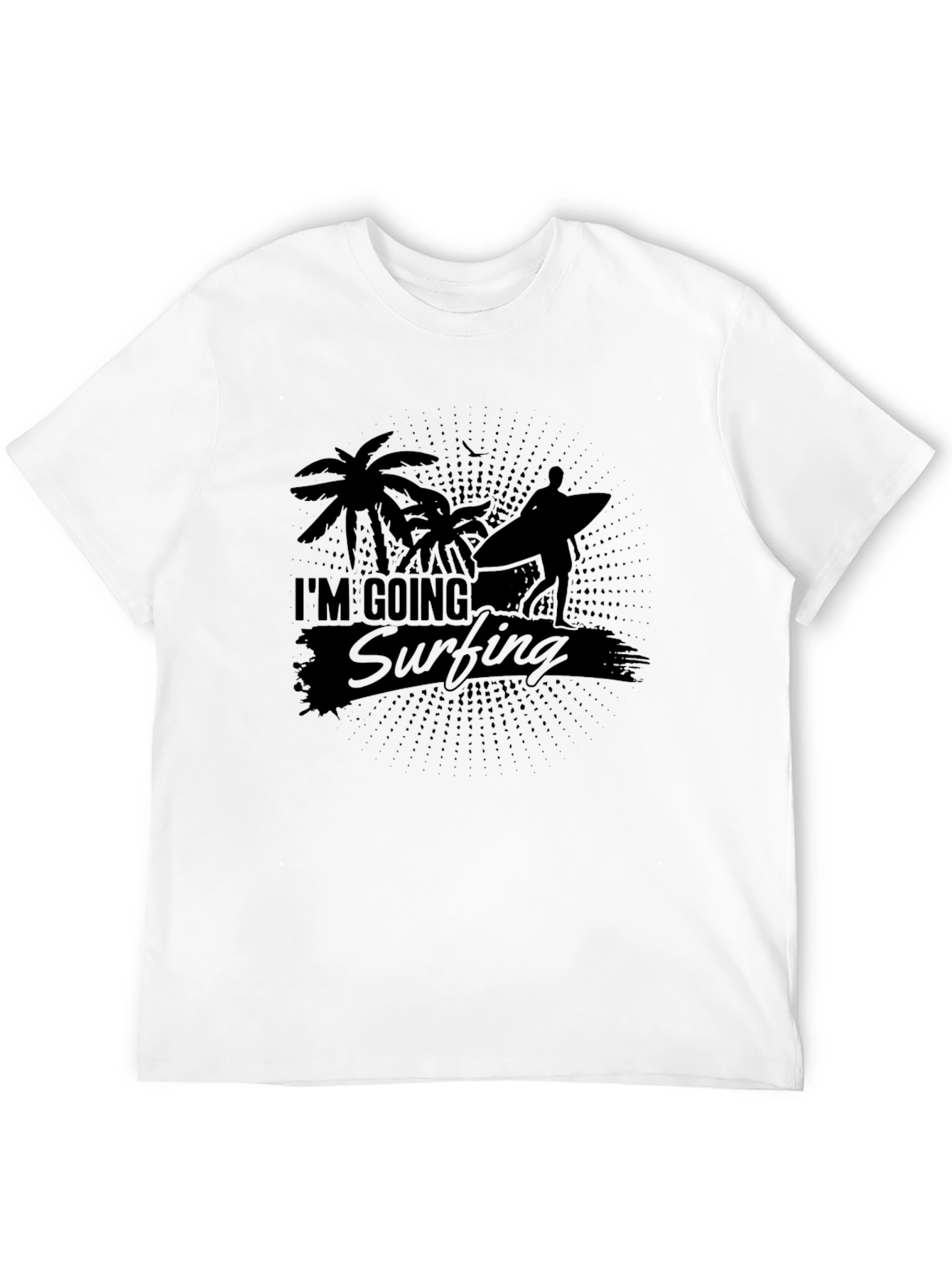 Mens Im Going Surfing Graphic Tee