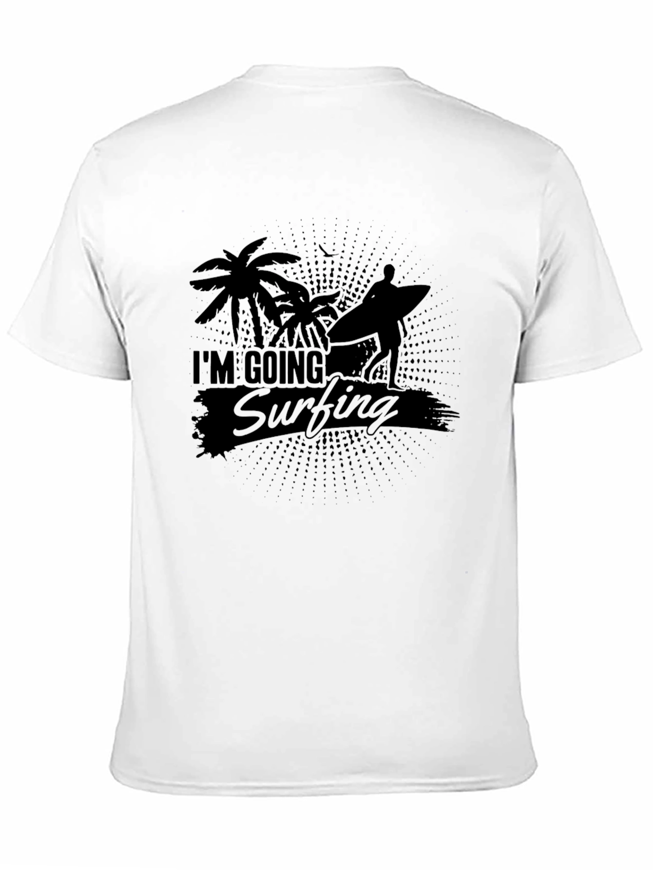 Mens Im Going Surfing Graphic Tee