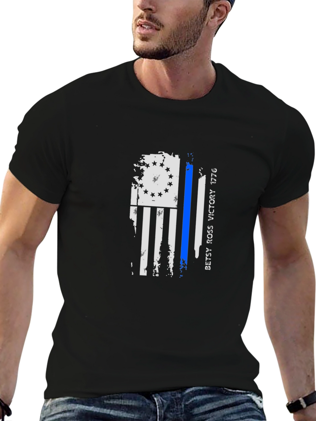Betsy Ross Victory 1776 T-Shirt