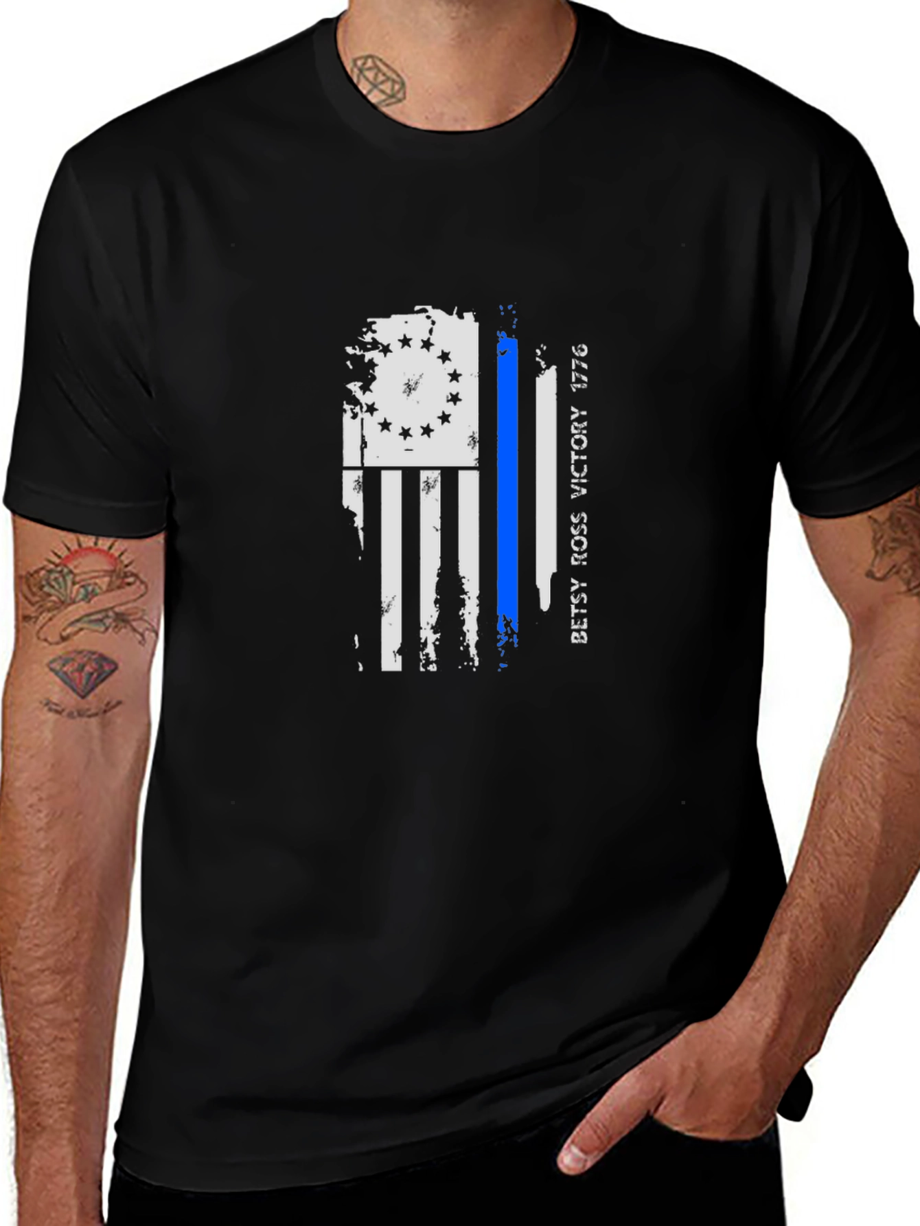 Betsy Ross Victory 1776 T-Shirt