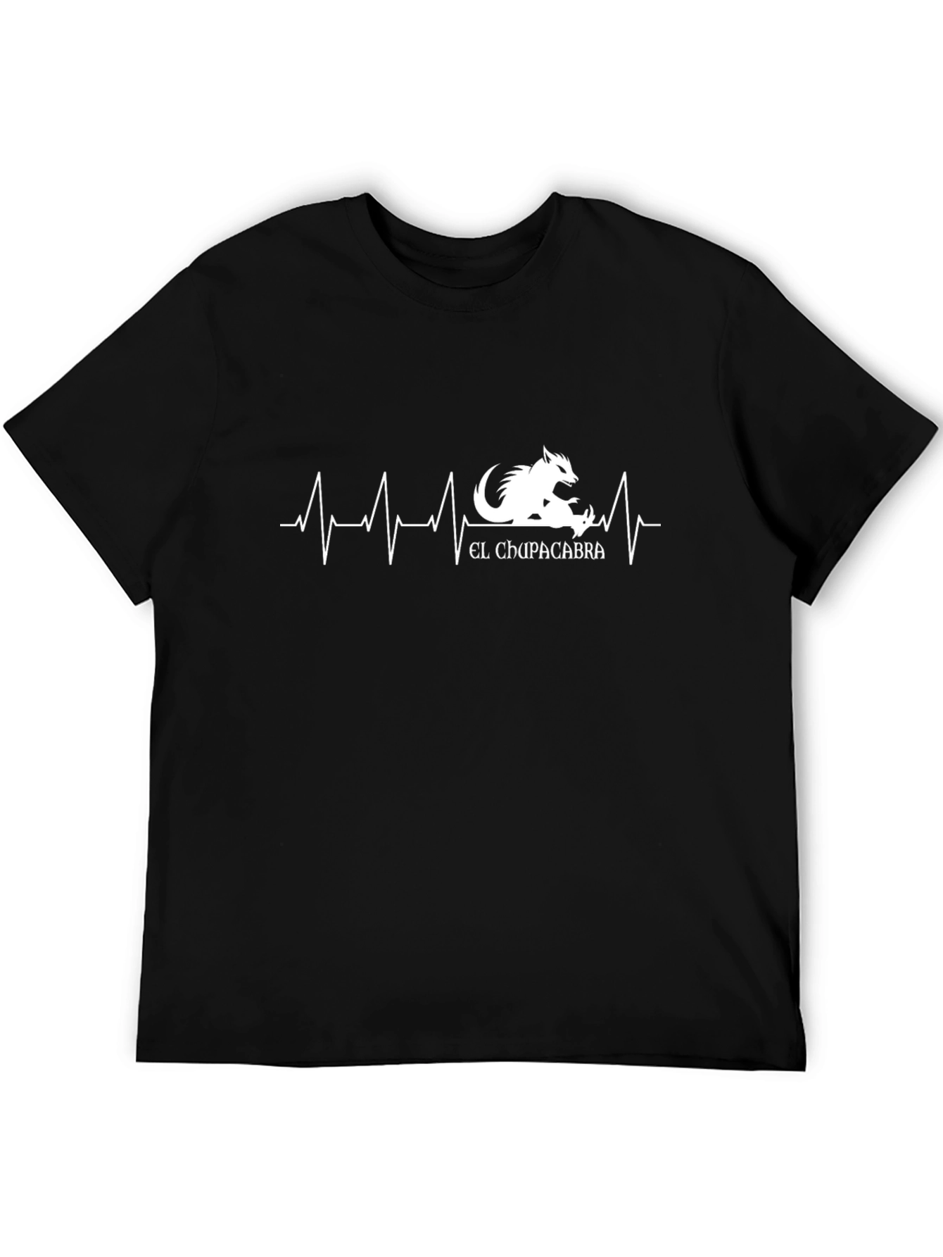 El Chupacabra Pulse Black T-Shirt