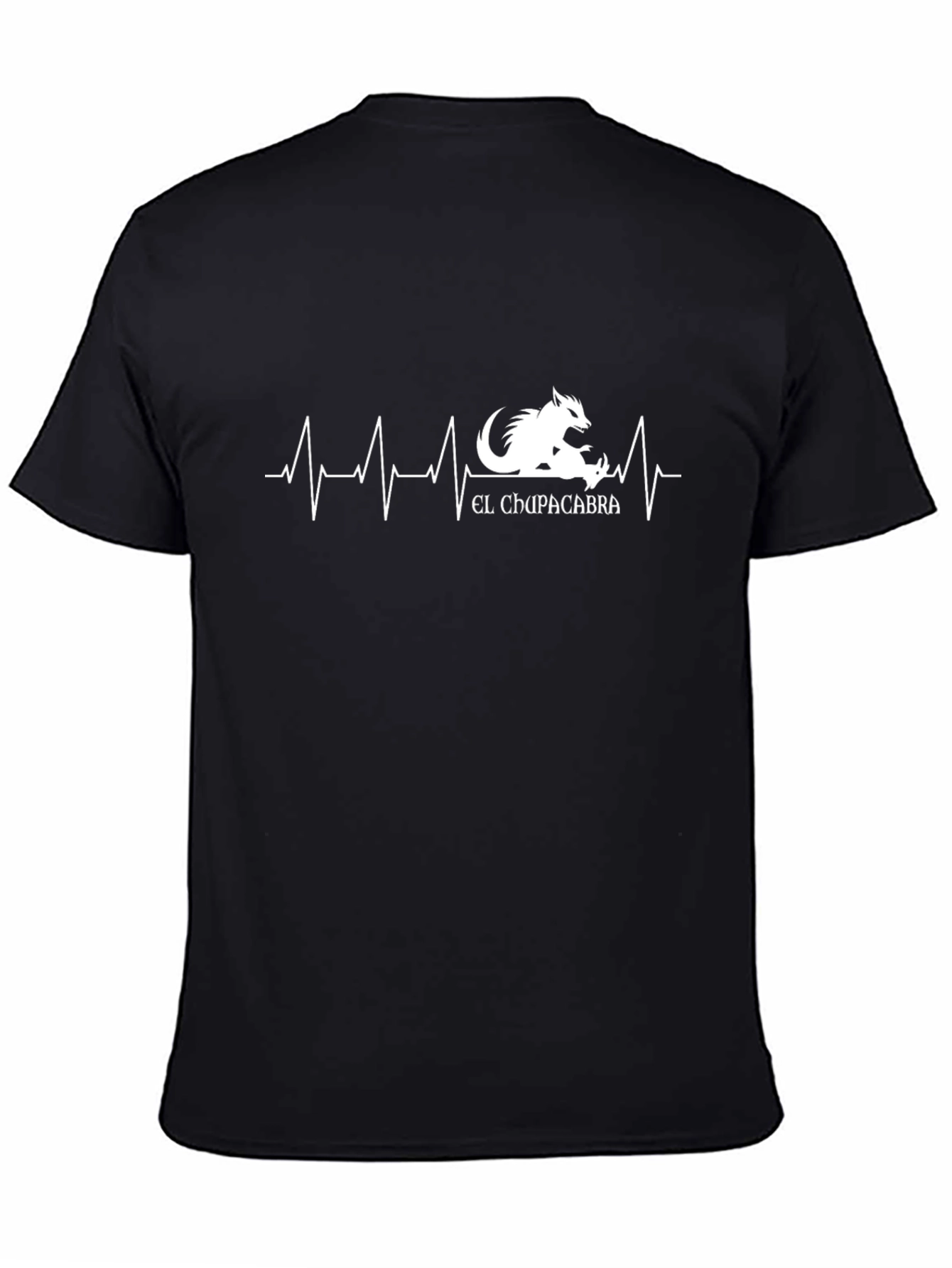 El Chupacabra Pulse Black T-Shirt