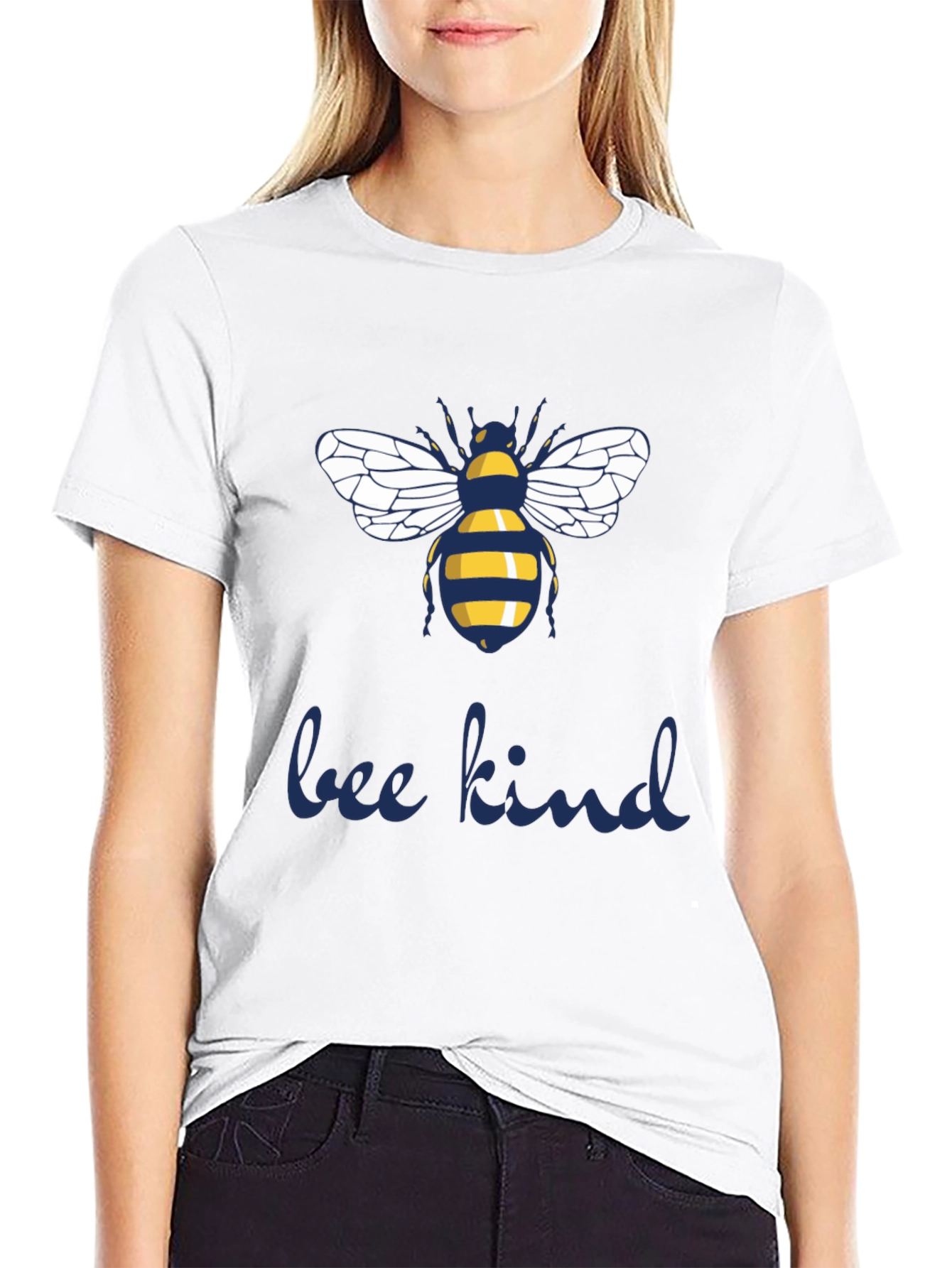 Bee Kind T-Shirt - Black Graphic Tee