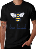 Bee Kind T-Shirt - Black Graphic Tee