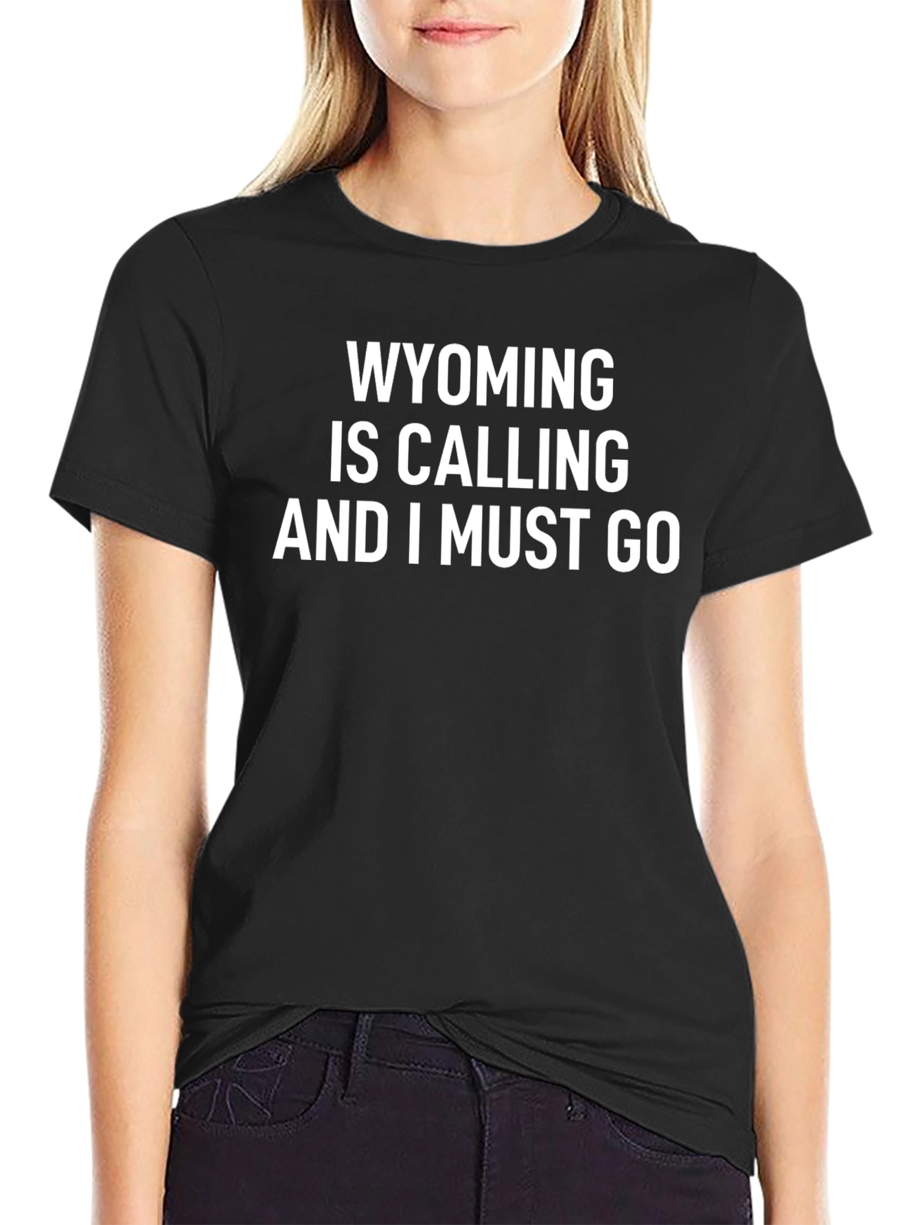 Wyoming is Calling Graphic T-Shirt