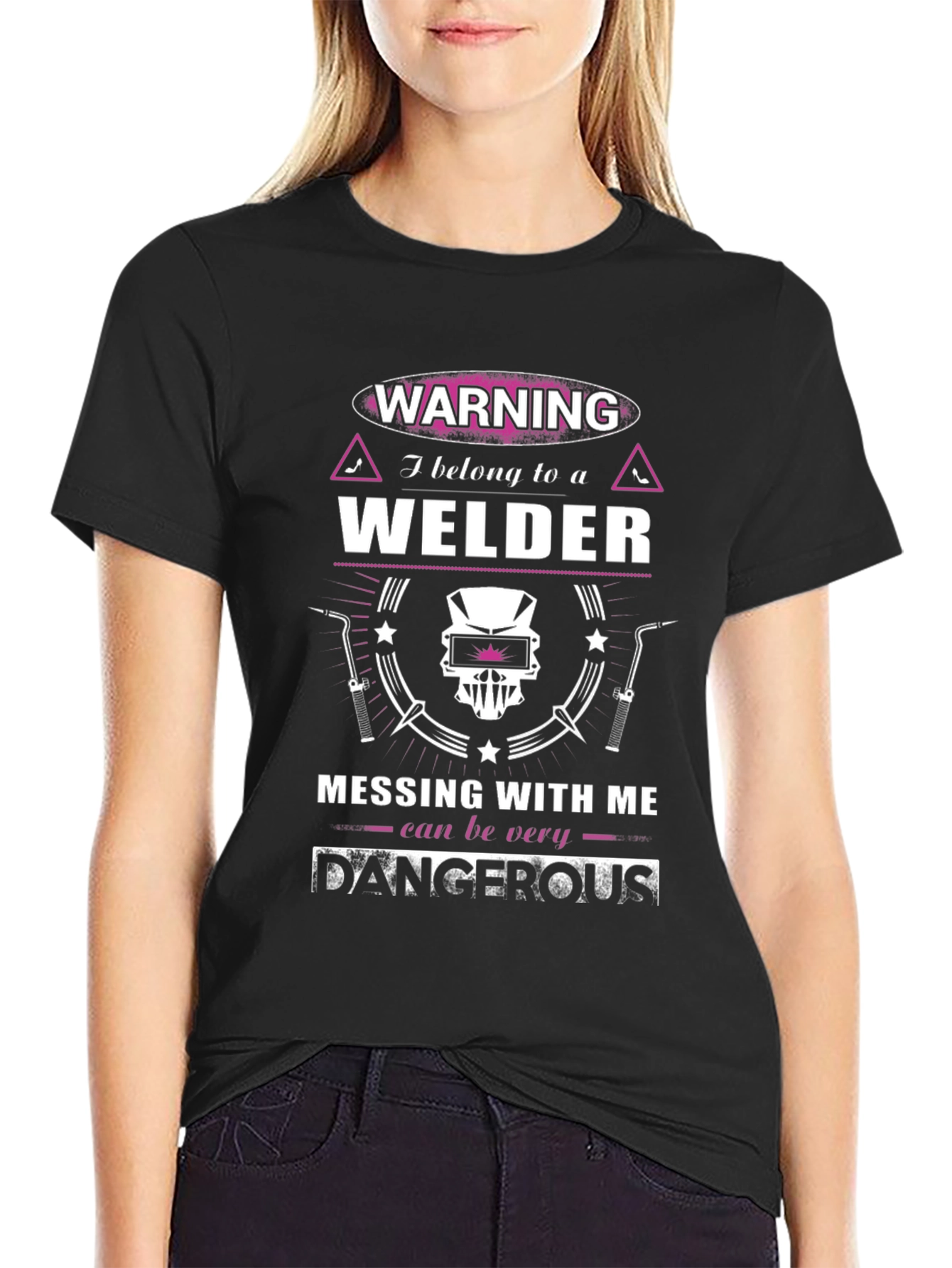 Warning Welder T-Shirt -  Welders Partner