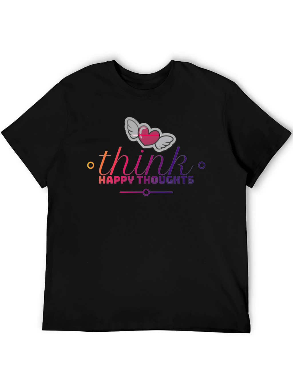 Think Happy Thoughts Graphic T-Shirt