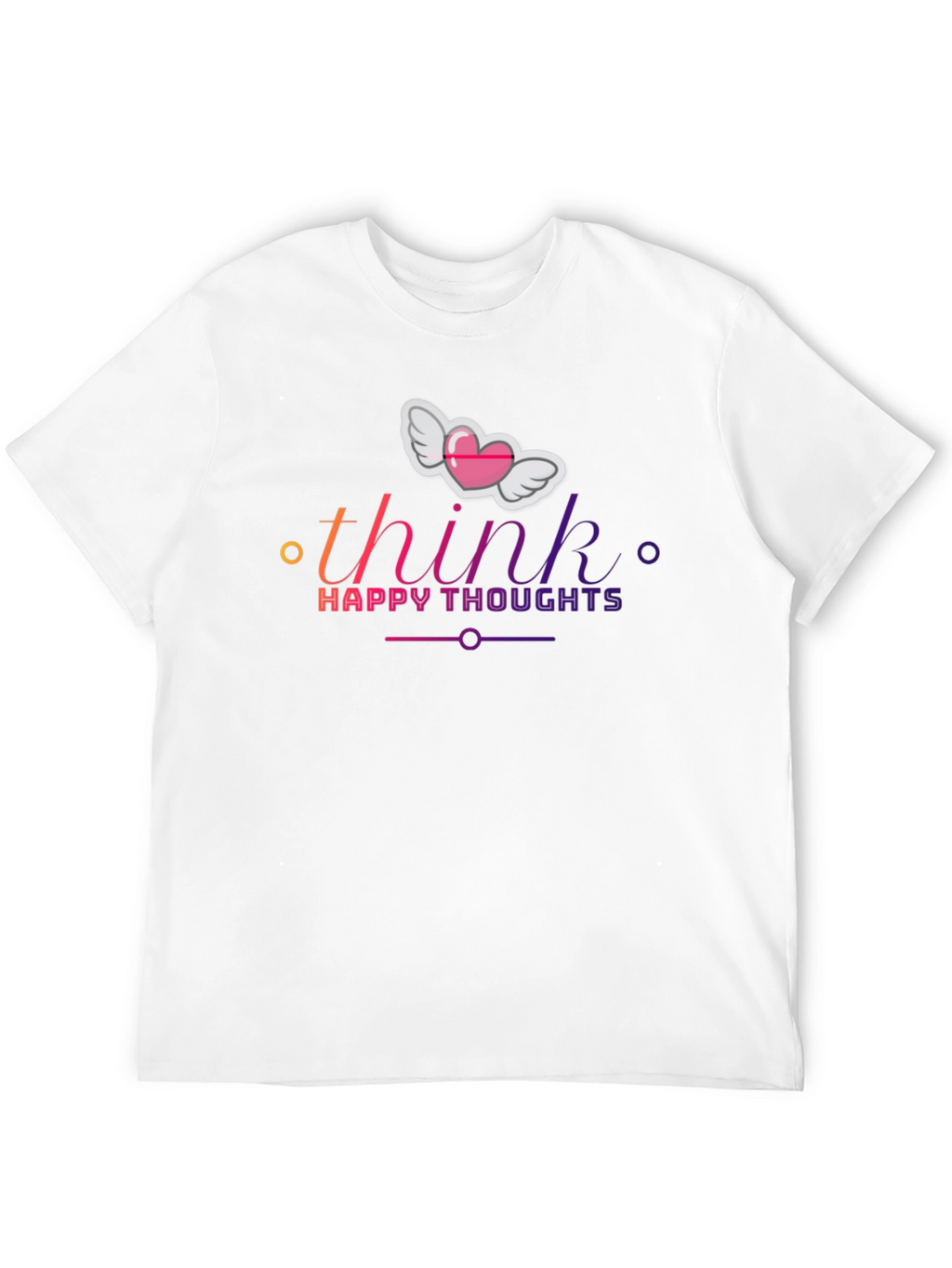 Think Happy Thoughts Graphic T-Shirt