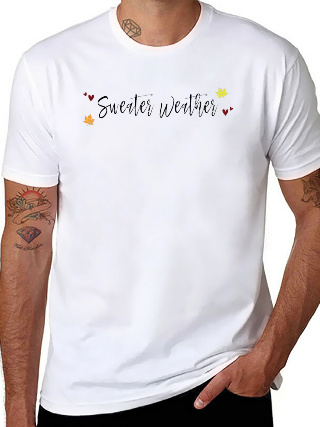 Sweater Weather Graphic Tee - Cozy Autumn Style