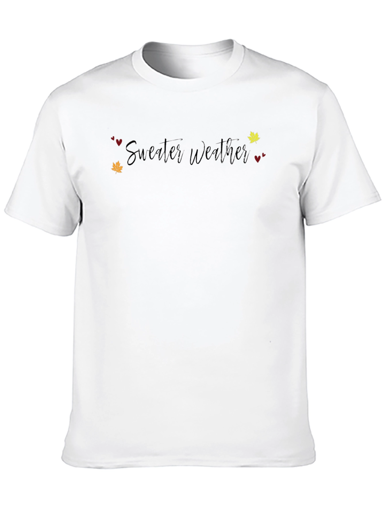 Sweater Weather Graphic Tee - Cozy Autumn Style