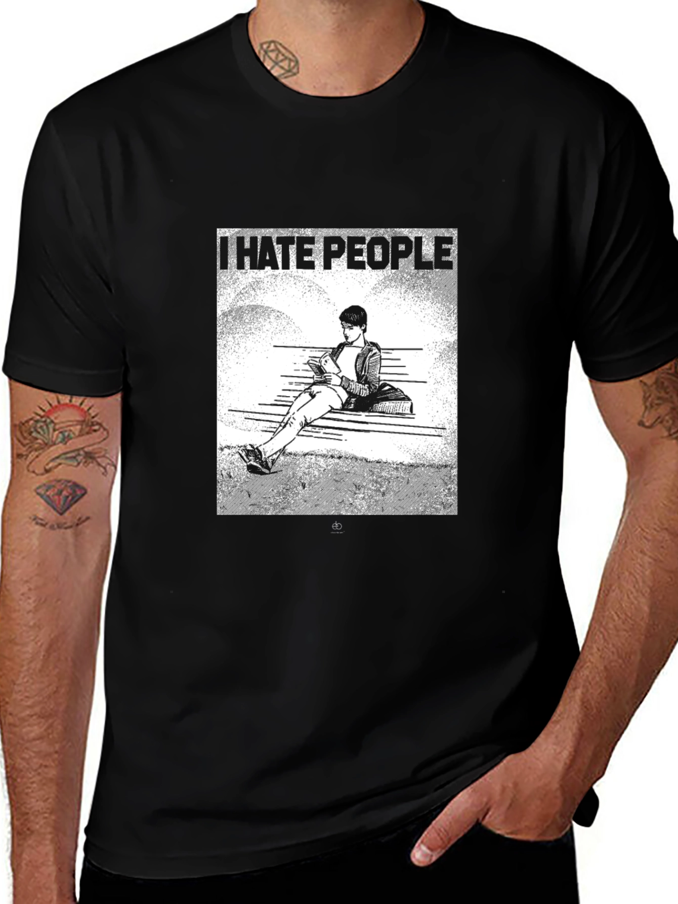 I Hate People Graphic Tee