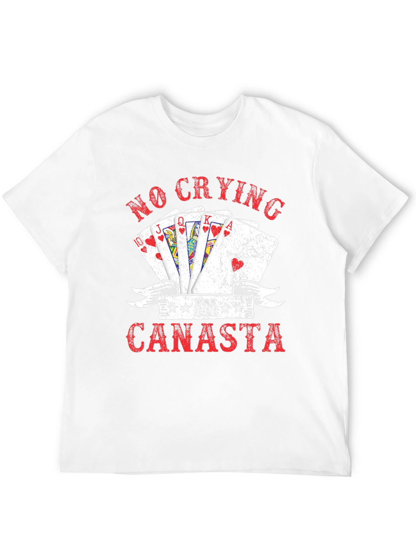 No Crying in Canasta T-Shirt Card Game Graphic Tee