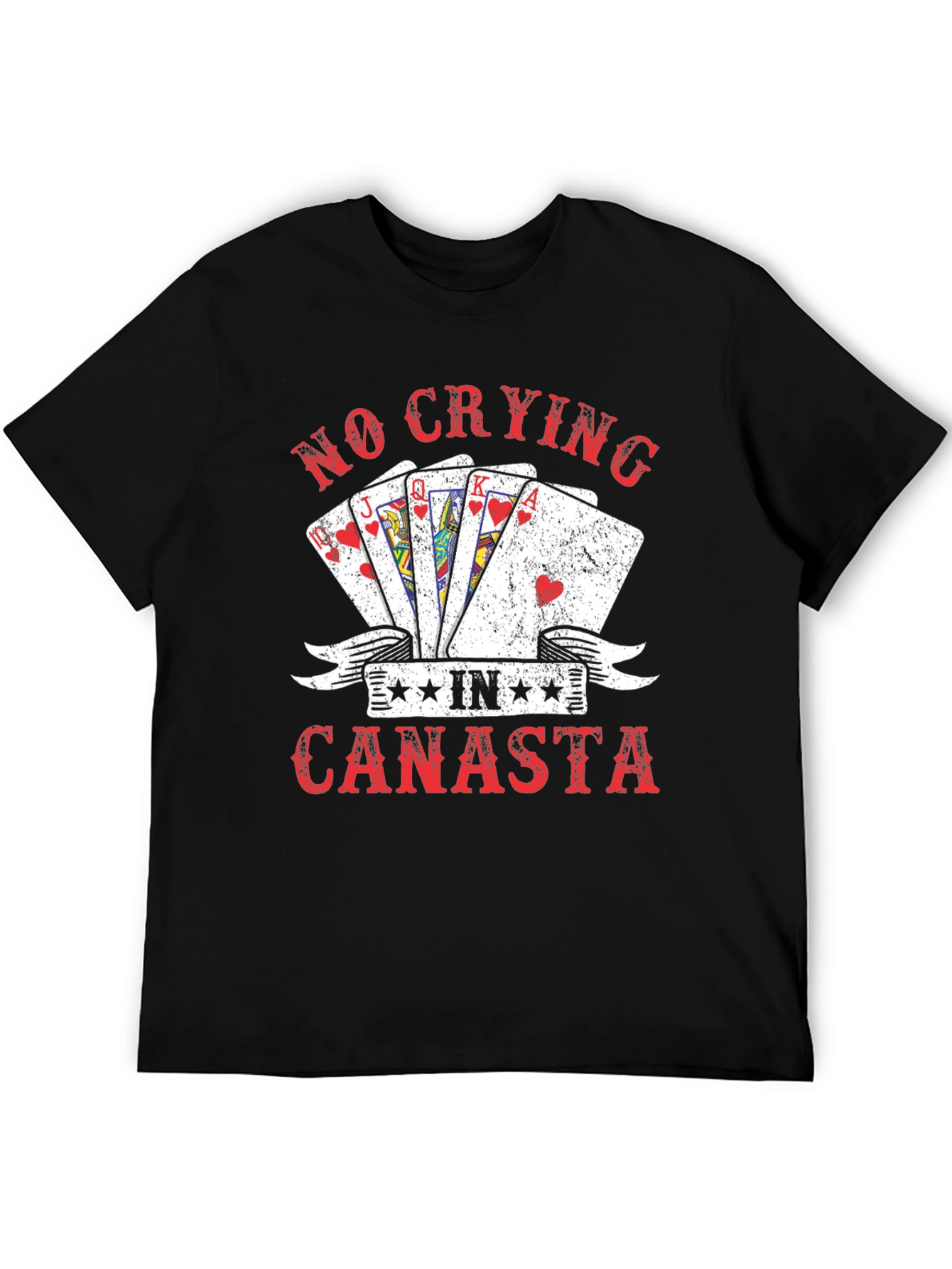 No Crying in Canasta T-Shirt Card Game Graphic Tee