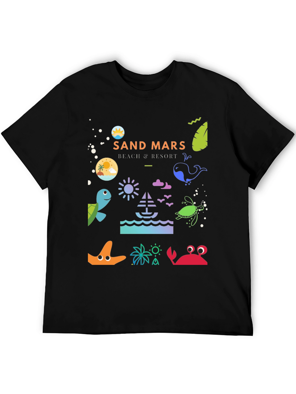 Sand Mars Beach Resort Graphic Tee