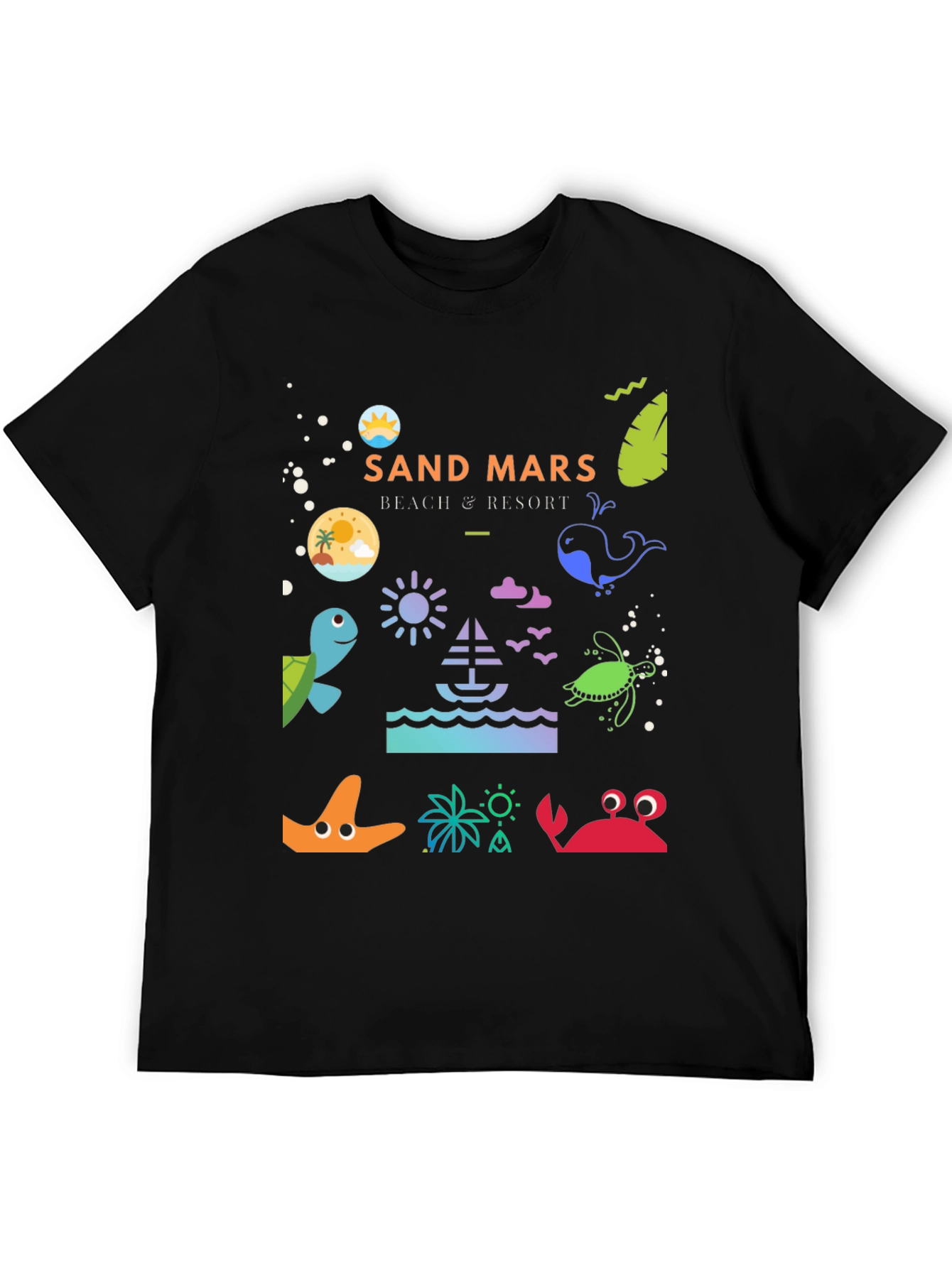 Sand Mars Beach Resort Graphic Tee
