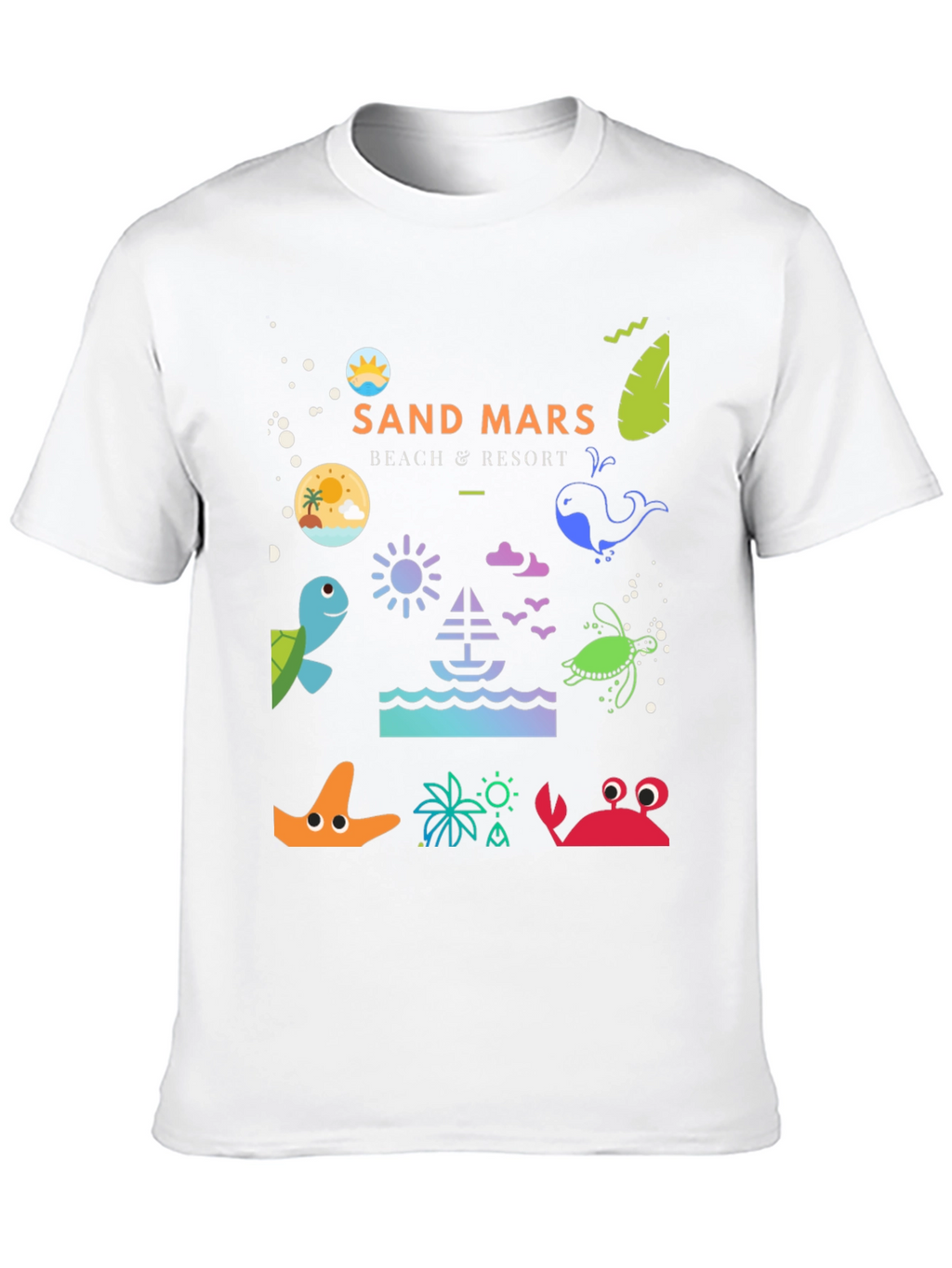 Sand Mars Beach Resort Graphic Tee