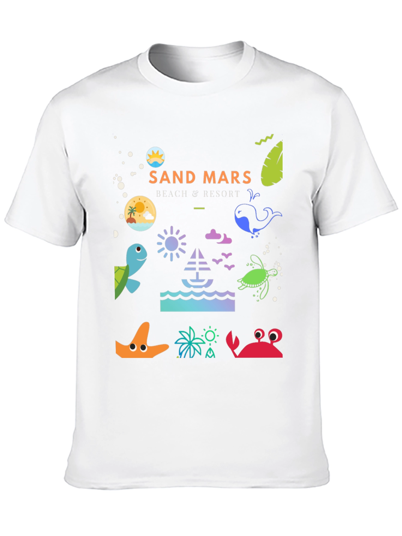 Sand Mars Beach Resort Graphic Tee