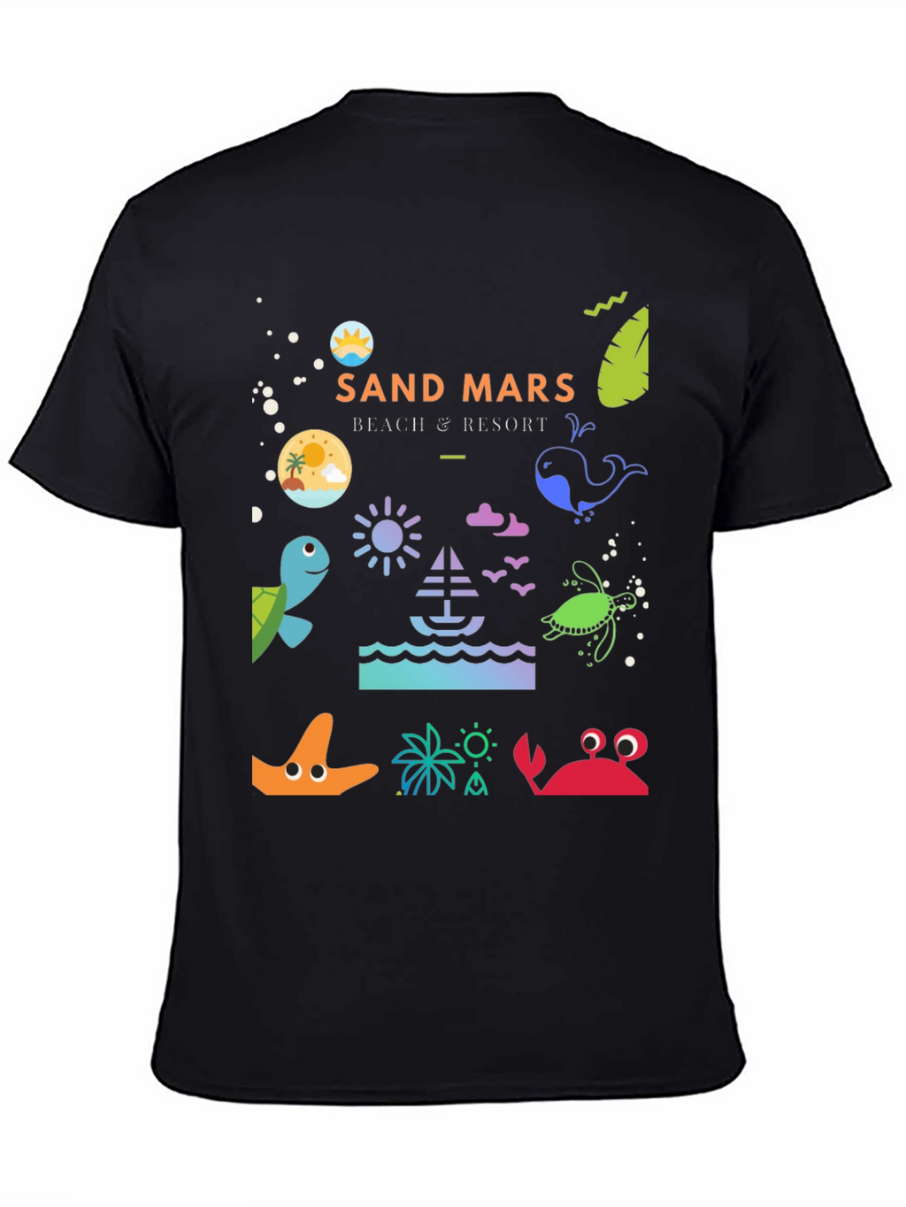 Sand Mars Beach Resort Graphic Tee