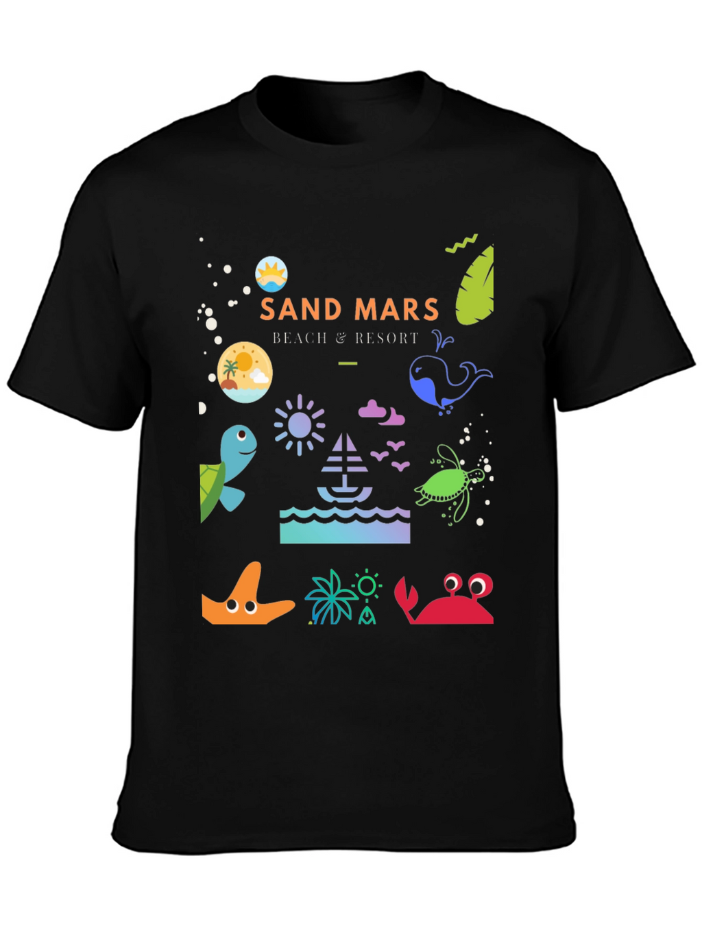 Sand Mars Beach Resort Graphic Tee