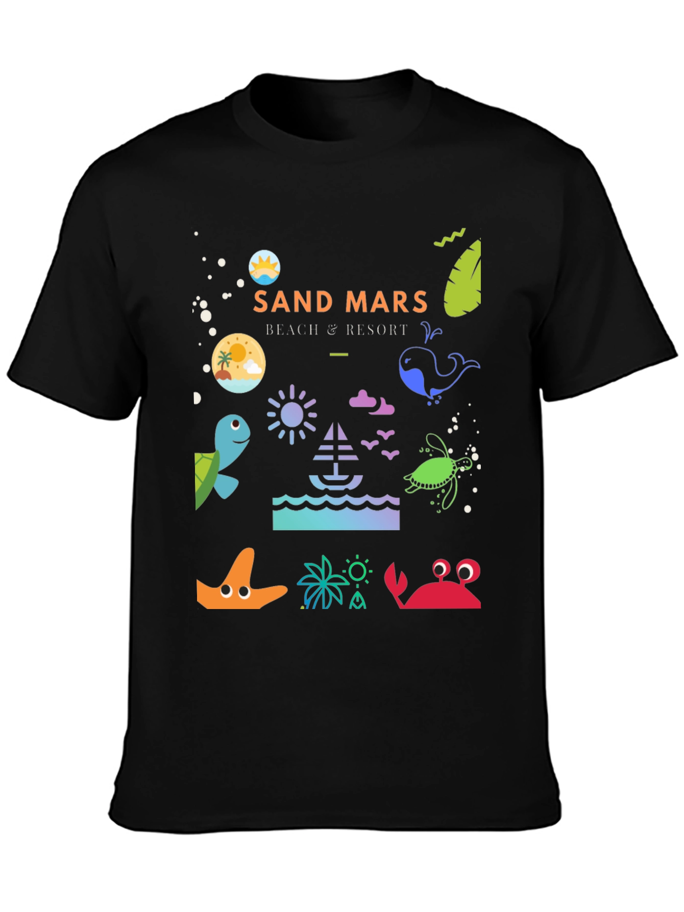 Sand Mars Beach Resort Graphic Tee