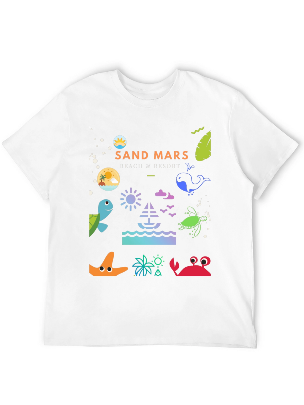 Sand Mars Beach Resort Graphic Tee