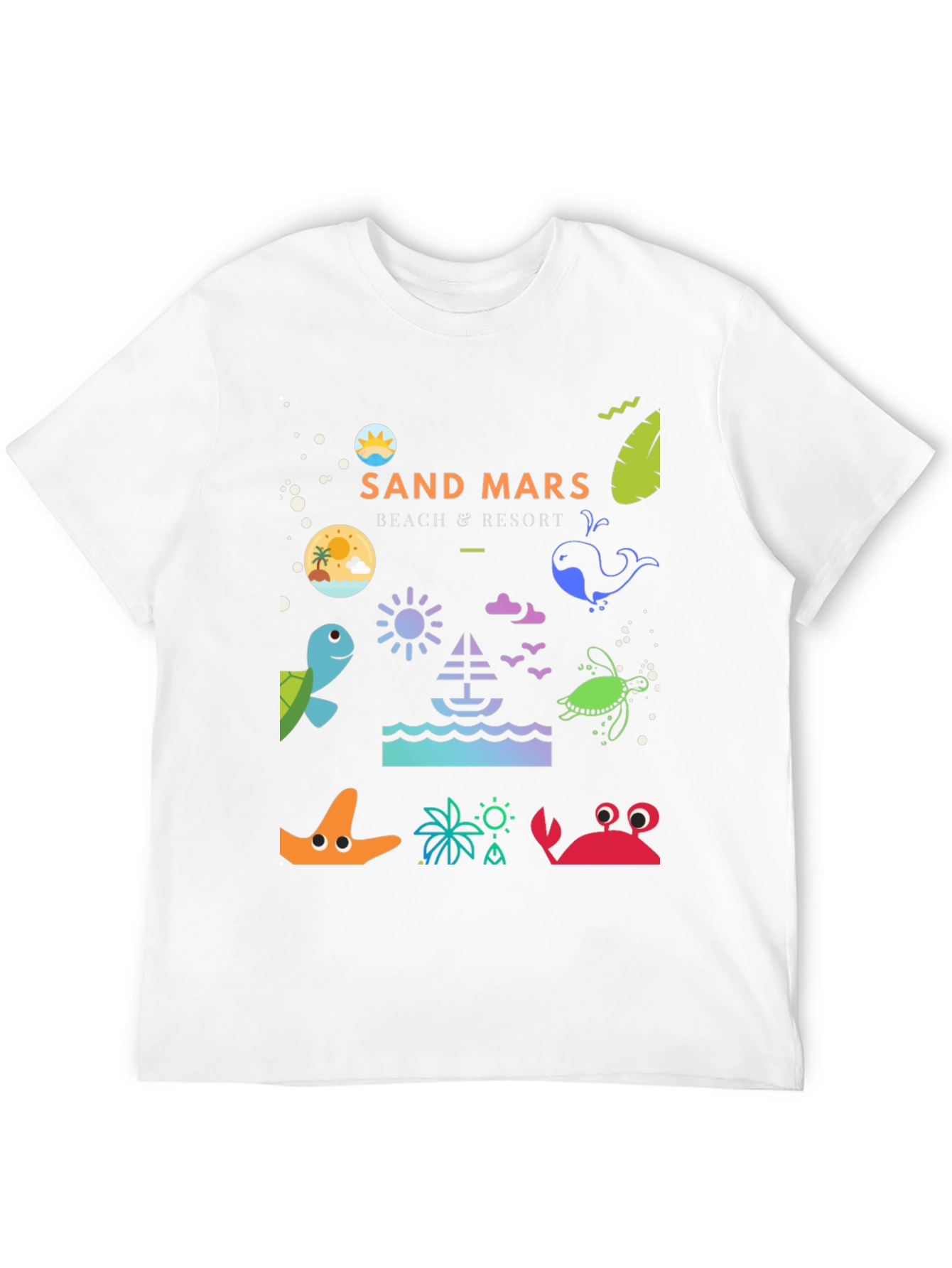 Sand Mars Beach Resort Graphic Tee
