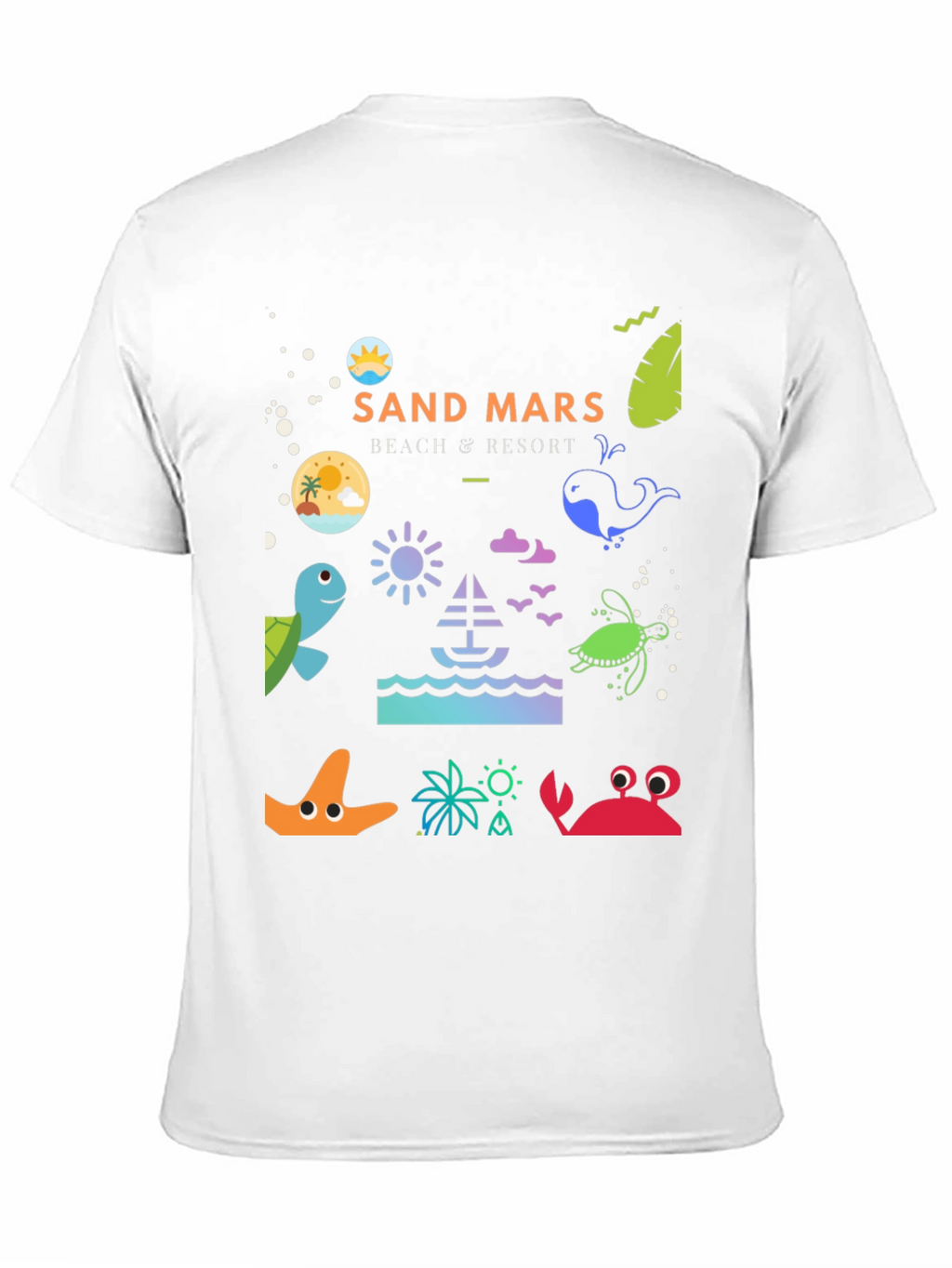 Sand Mars Beach Resort Graphic Tee