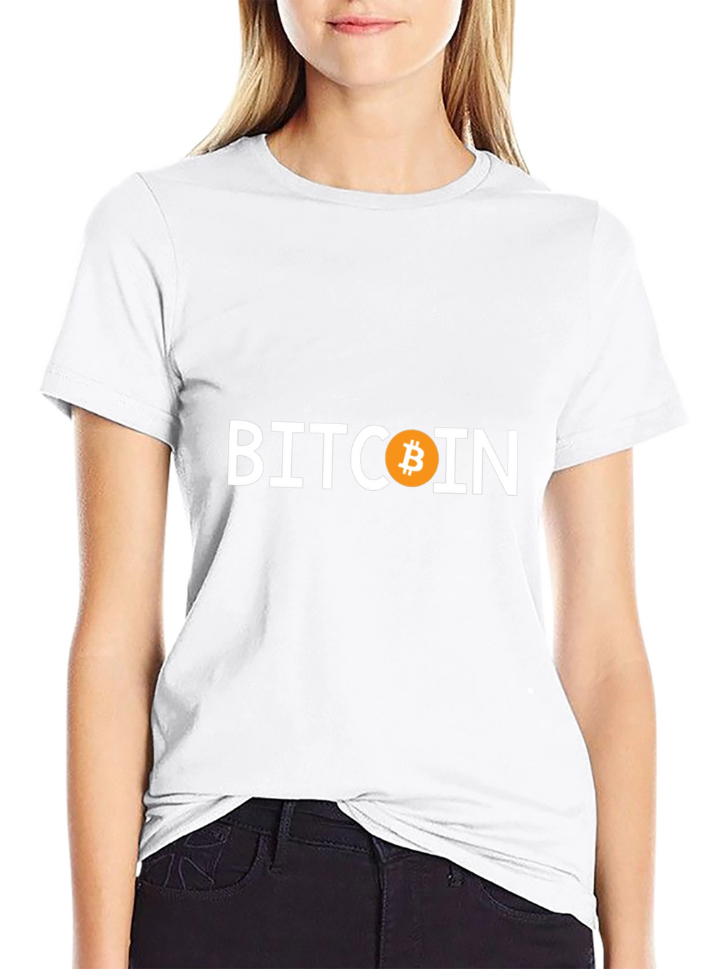 Bitcoin T-Shirt - Crypto Fan Apparel - Black Tee