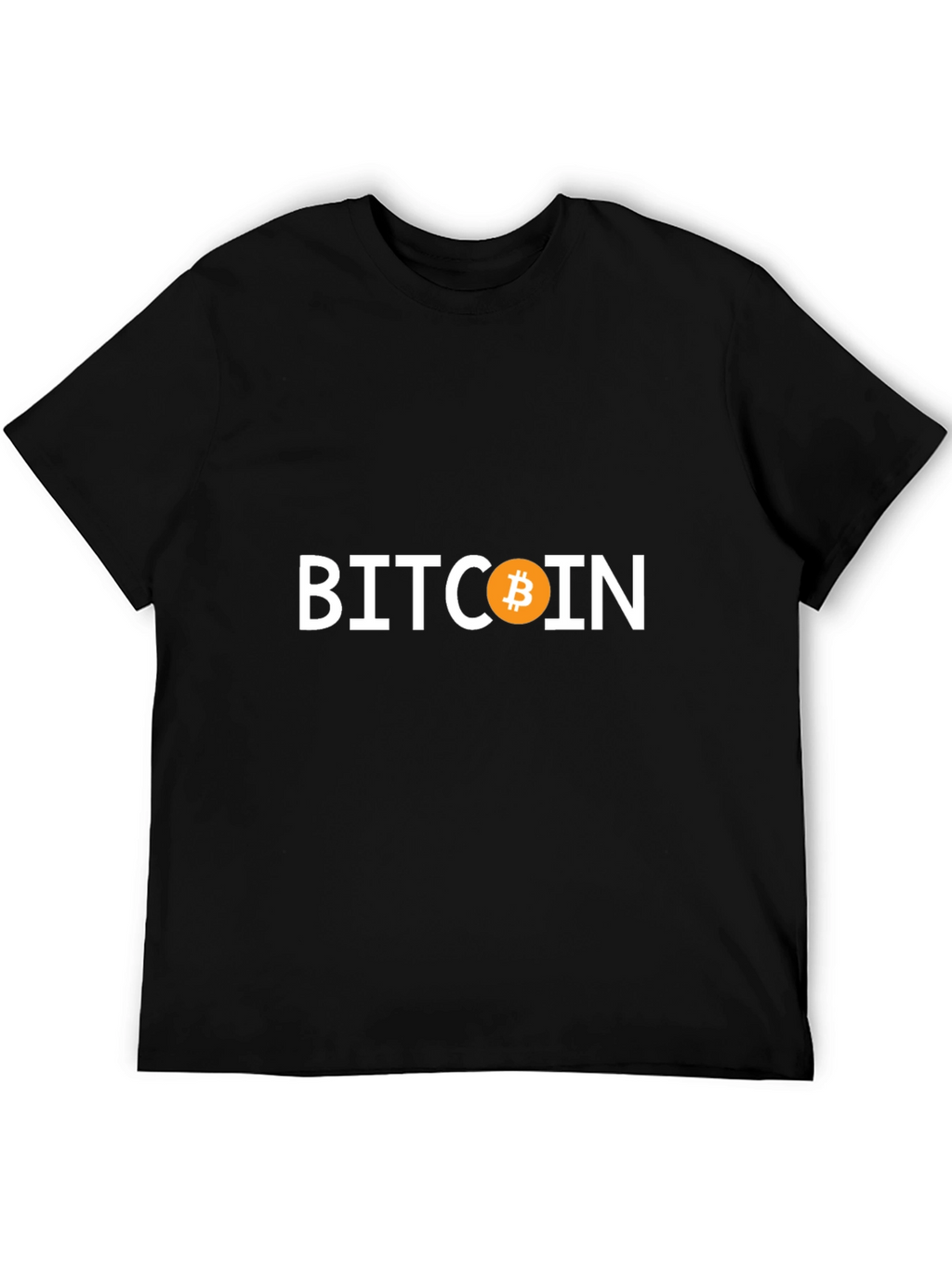 Bitcoin T-Shirt - Crypto Fan Apparel - Black Tee