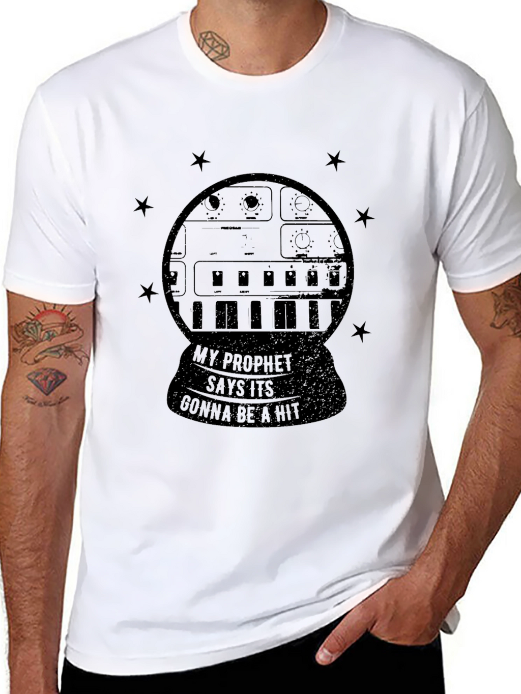 Prophet Synth T-Shirt: Music Lovers Tee