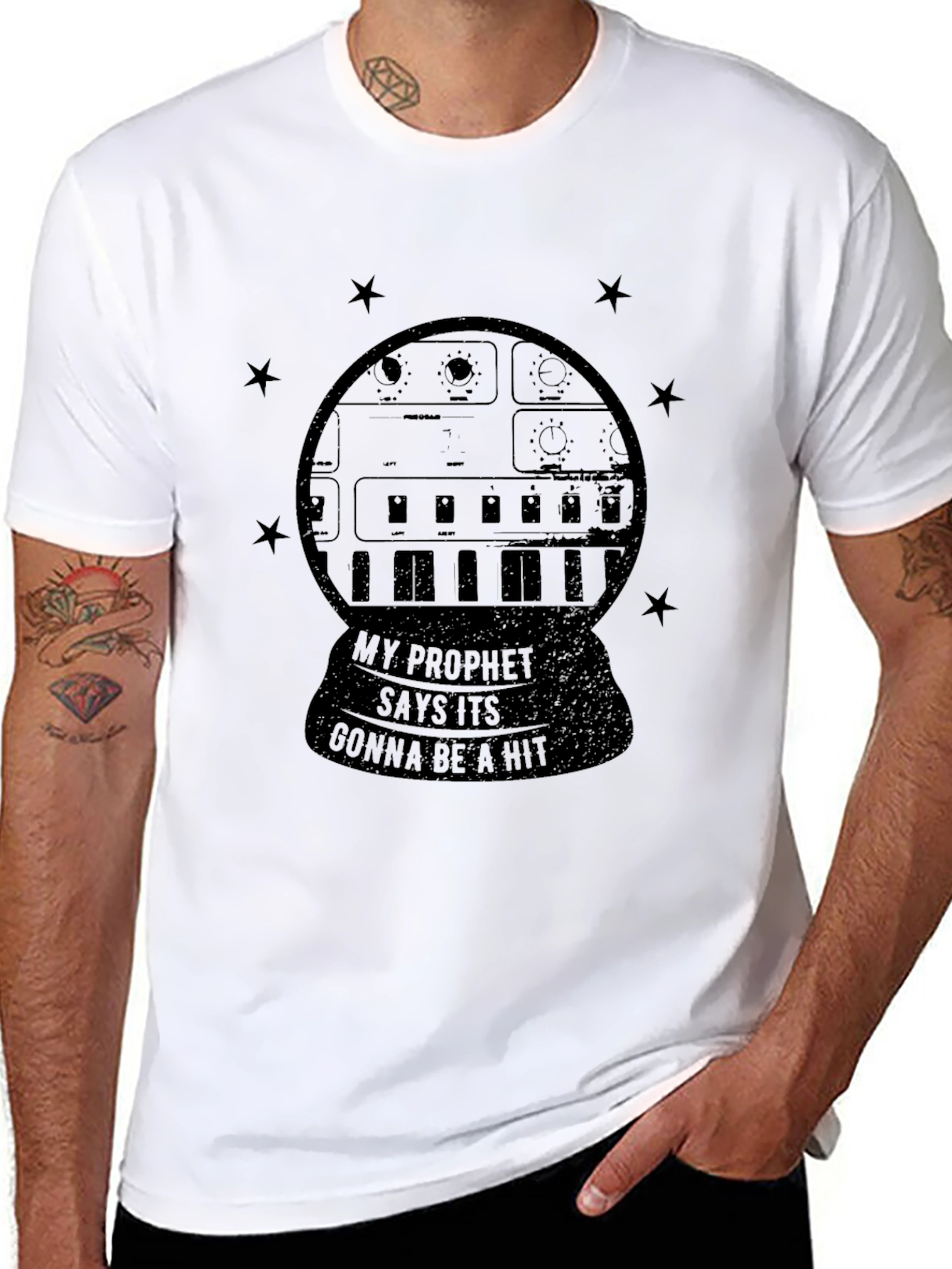 Prophet Synth T-Shirt: Music Lovers Tee