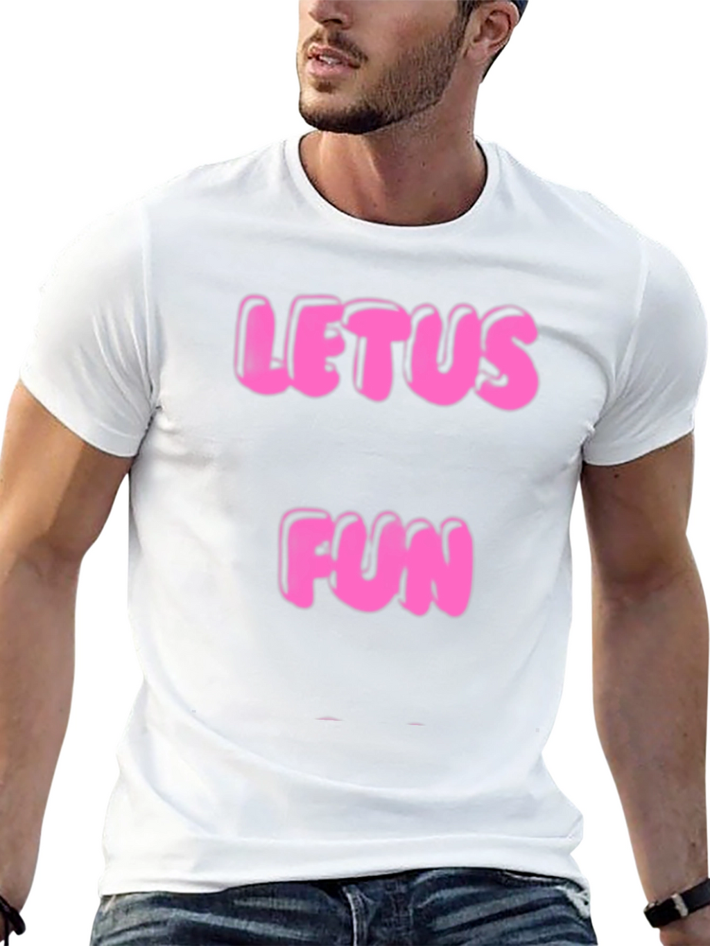 Let Us Fun Black T-Shirt