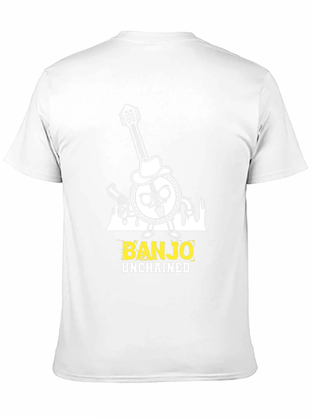 Banjo Unchained T-Shirt - Cool Graphic Tee