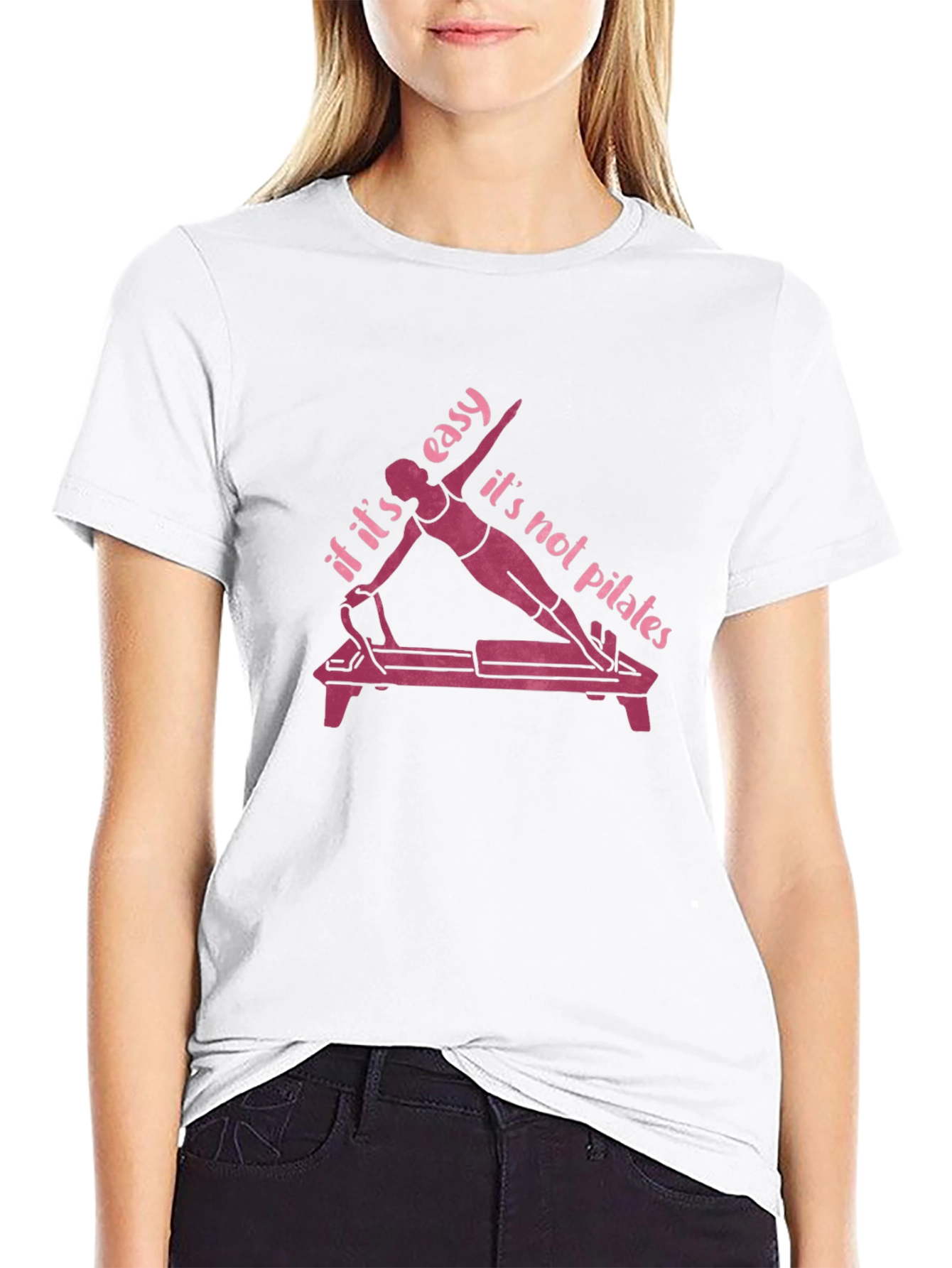 Pilates Workout Tee - Fitness Humor Shirt
