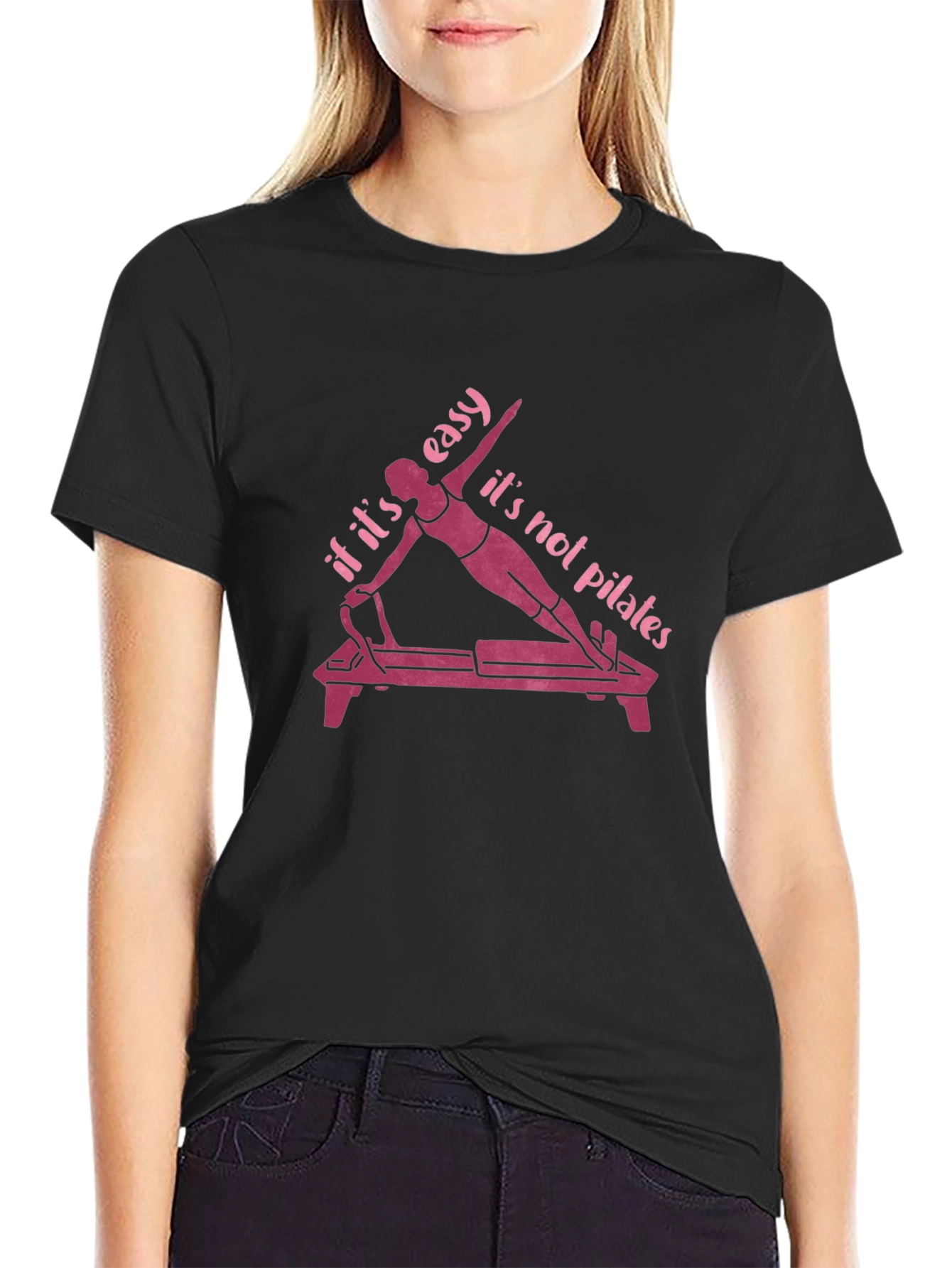 Pilates Workout Tee - Fitness Humor Shirt