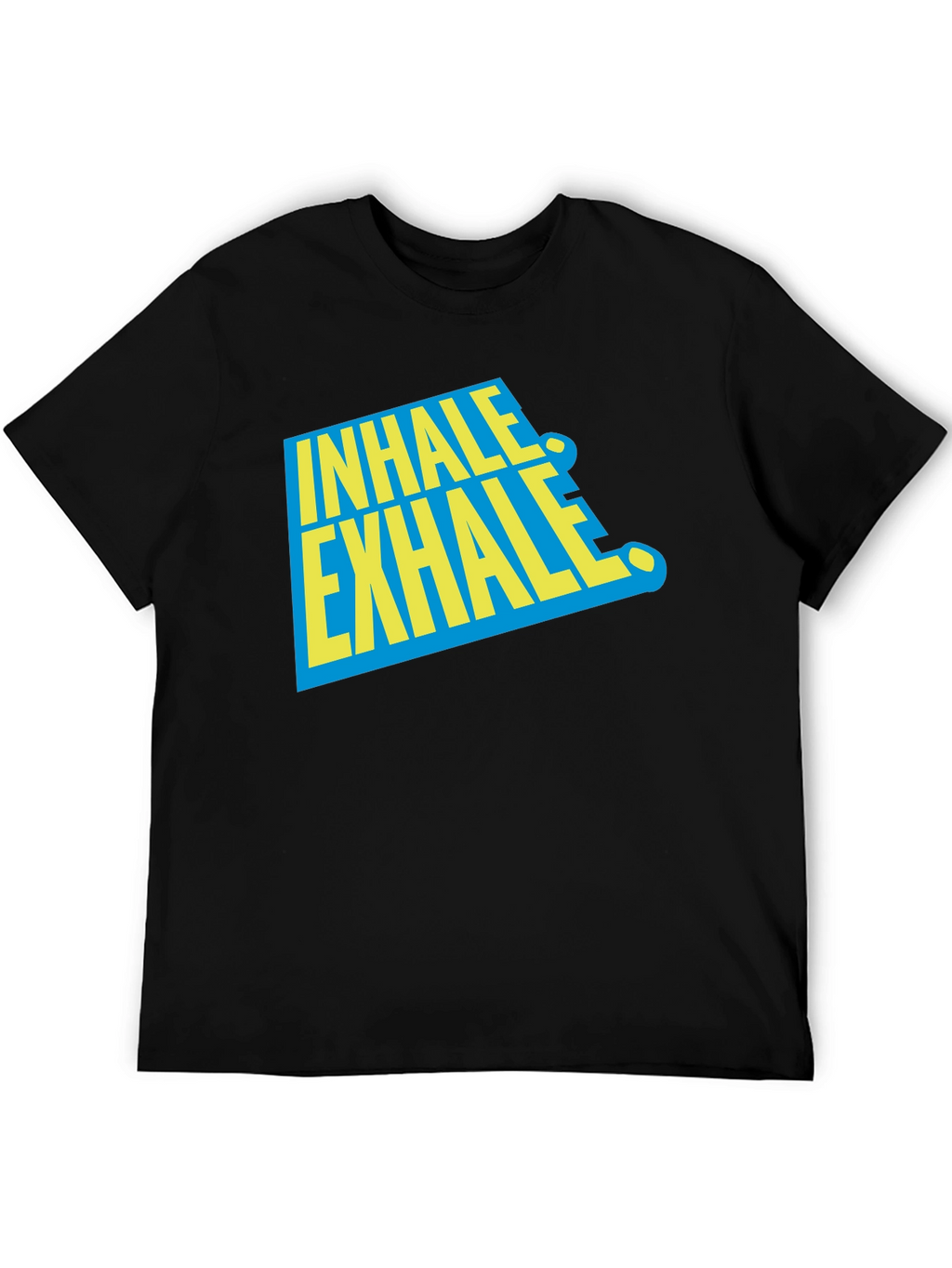 Inhale Exhale Graphic Tee - Relax & Breathe