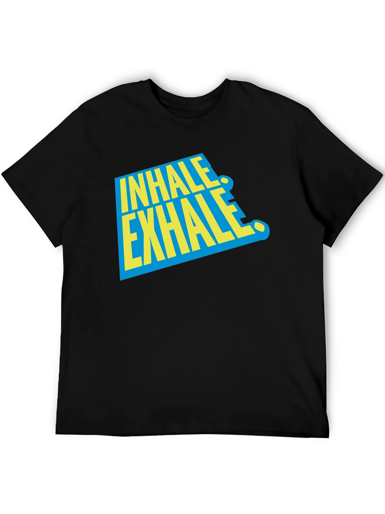 Inhale Exhale Graphic Tee - Relax & Breathe