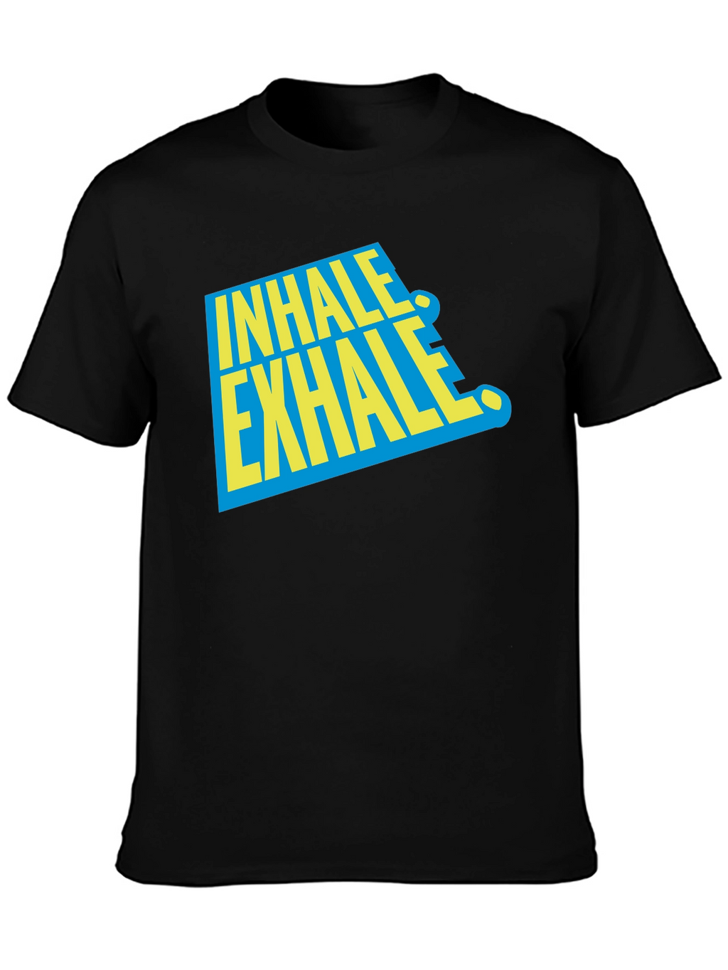 Inhale Exhale Graphic Tee - Relax & Breathe