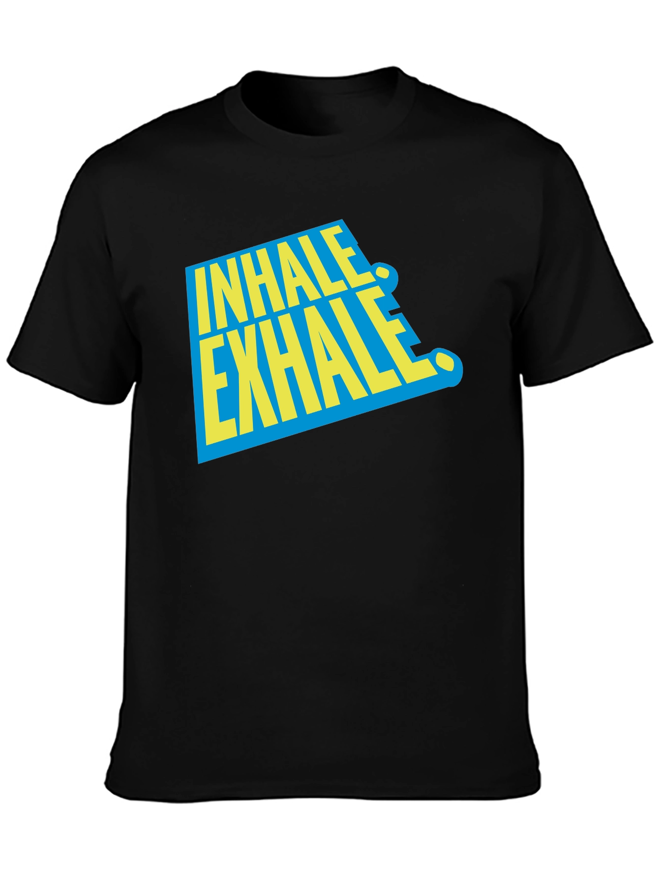 Inhale Exhale Graphic Tee - Relax & Breathe